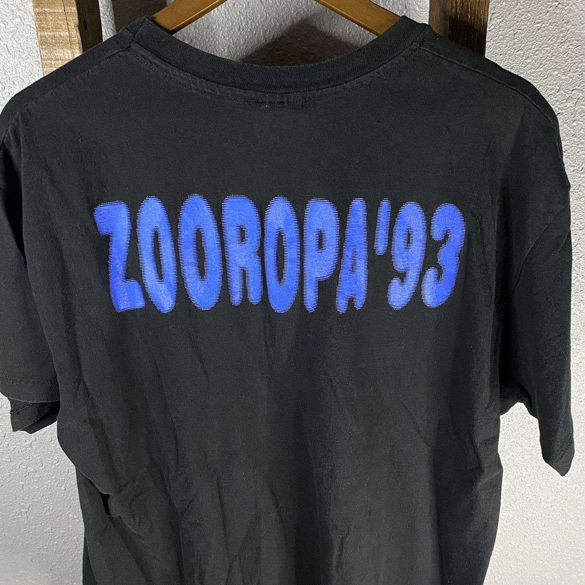 Band Tees × Vintage Vintage 1992 U2 Zoo TV tour Shirt Size US L / EU 52-54 / 3 - 4 Thumbnail