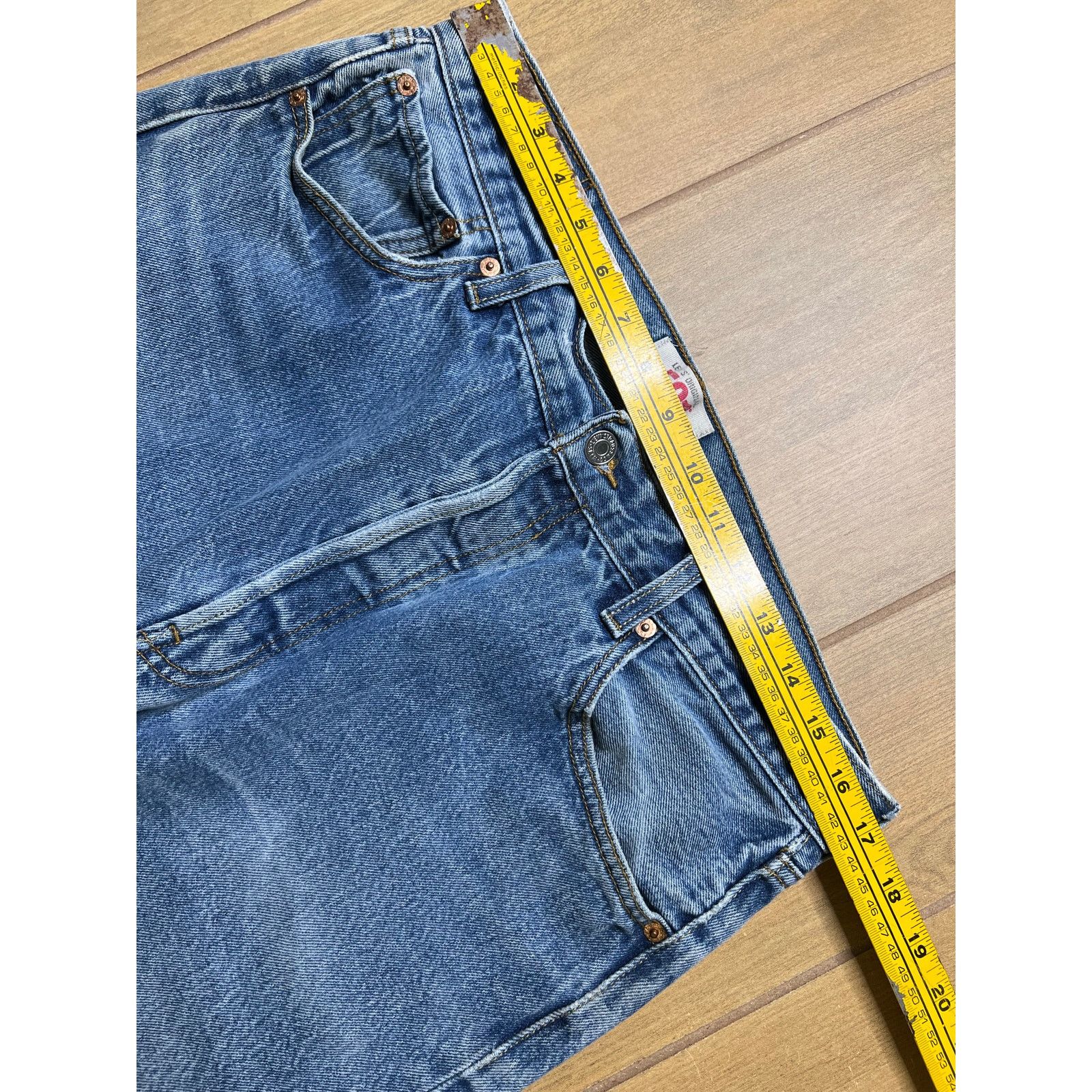 Levi's Levi’s 501 Jeans Men Straight Leg Denim Actual Size 34x28 Size US 36 / EU 52 - 9 Thumbnail