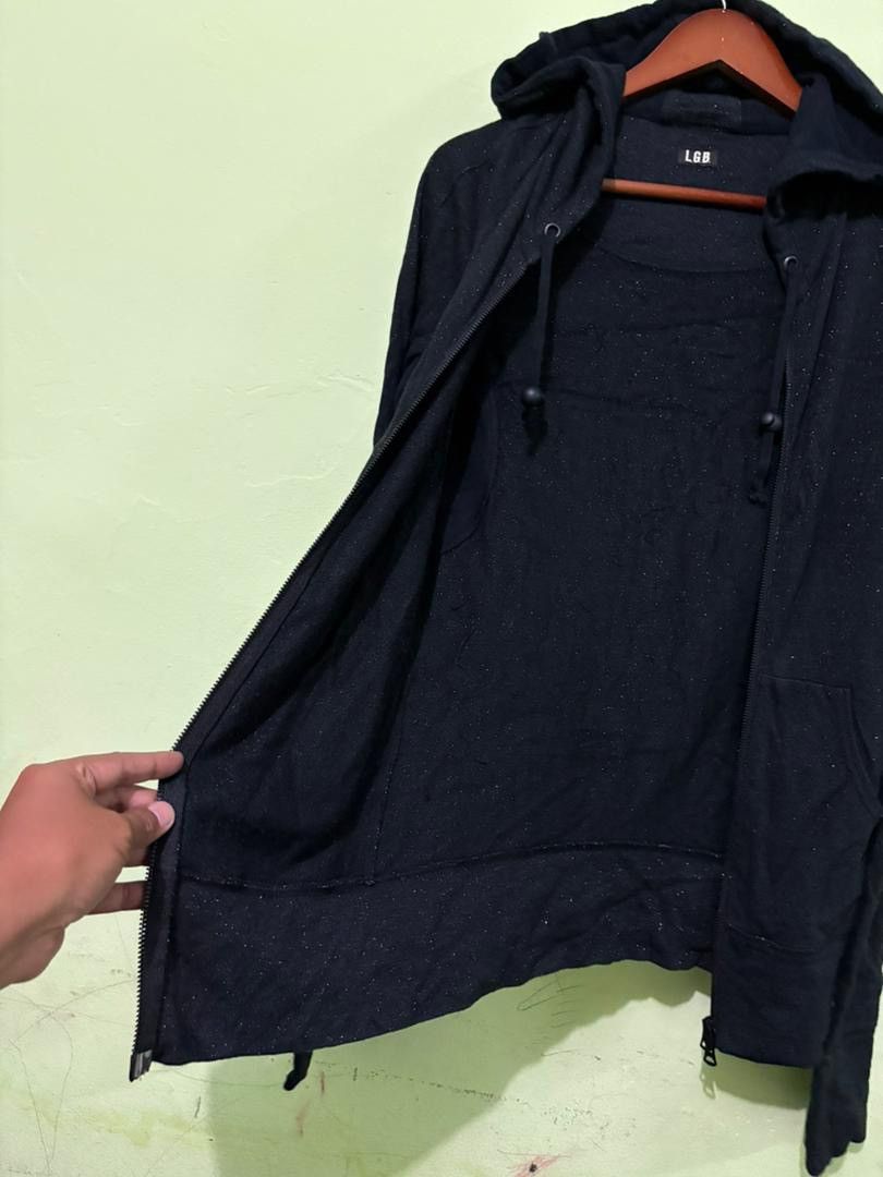 If Six Was Nine Vtg L.G.B Parka Bono Blinks Jacket Black Fashion Design Size US XS / EU 42 / 0 - 4 Thumbnail