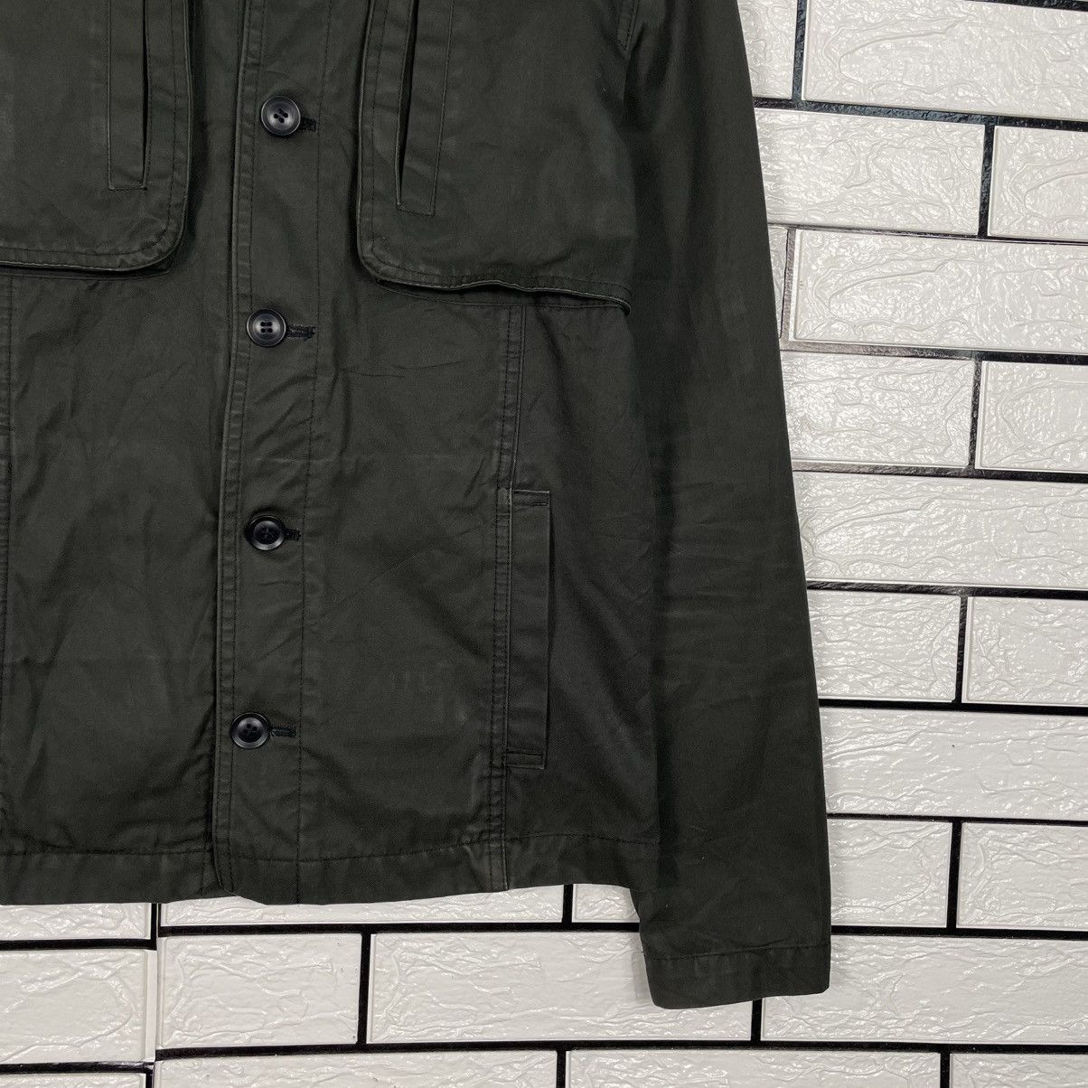 Katharine Hamnett London Black Hamnett Rugged Multipocket Jacket Size US S / EU 44-46 / 1 - 4 Thumbnail