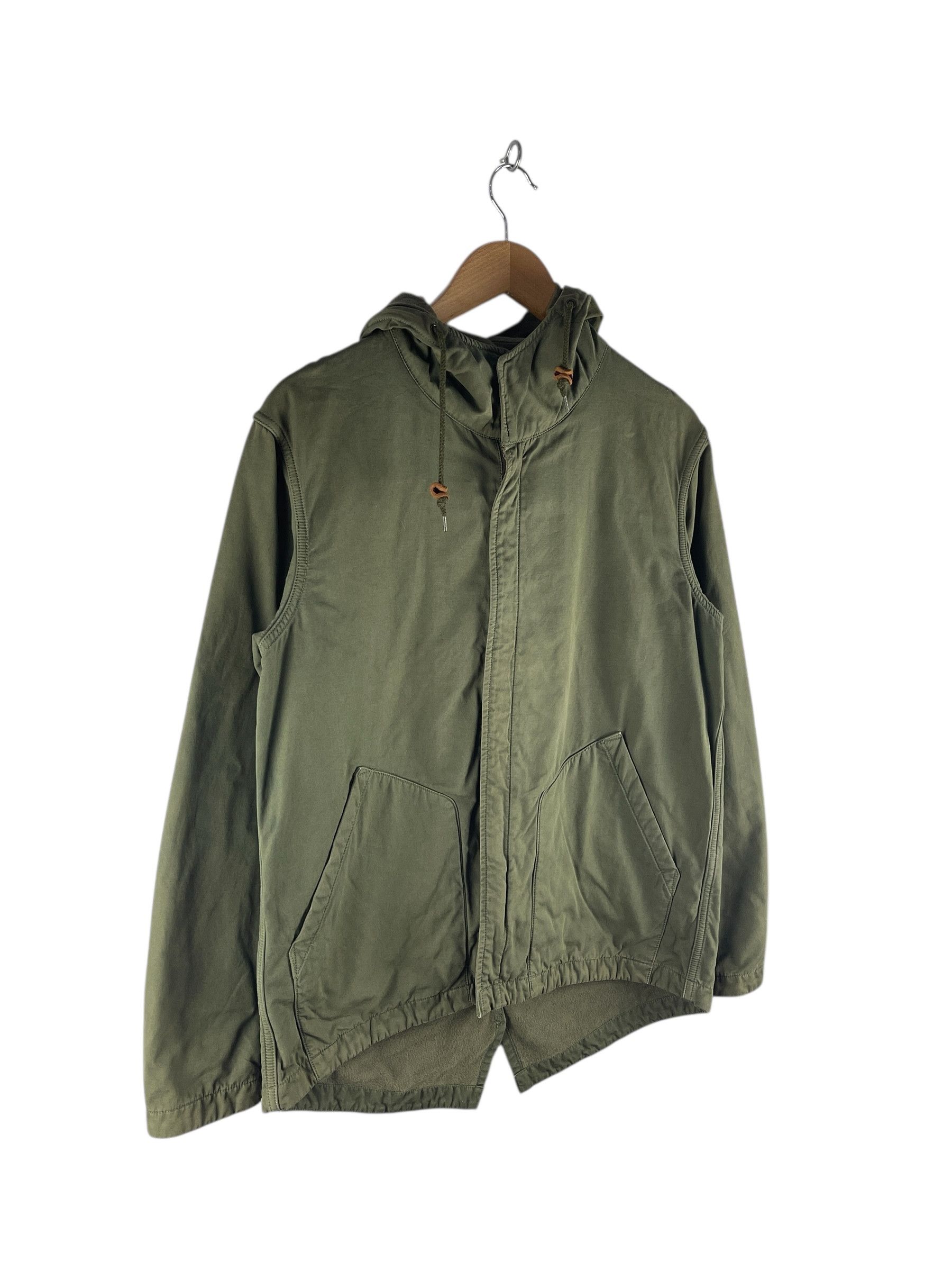 United Arrows United Arrows Green Hooded Jacket Olive Green Field Parka Size US M / EU 48-50 / 2 - 4 Thumbnail