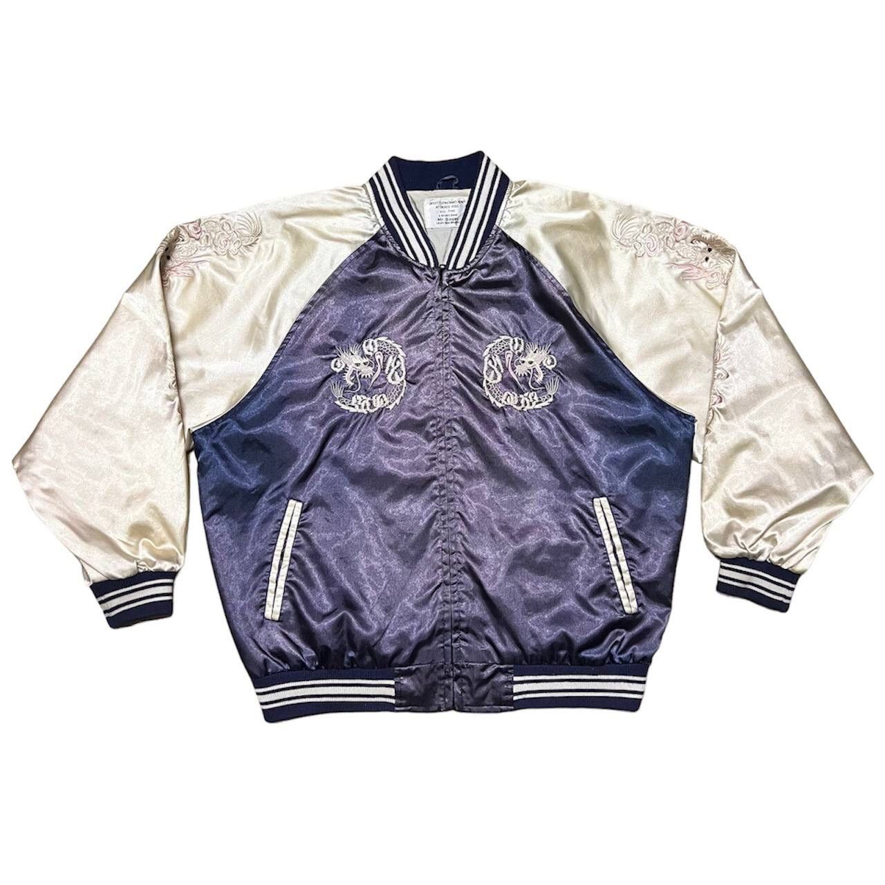 Japanese Brand Sukajan Big Logo Bomber Style Jacket Size US L / EU 52-54 / 3 - 2 Thumbnail