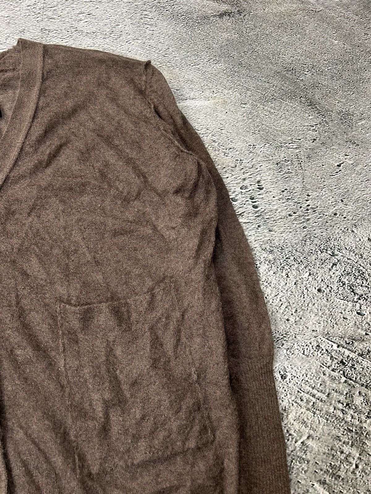 Isabel Benenato Isabel Benenato cardigan mohair brown button up sweater AW18 Size US L / EU 52-54 / 3 - 5 Thumbnail