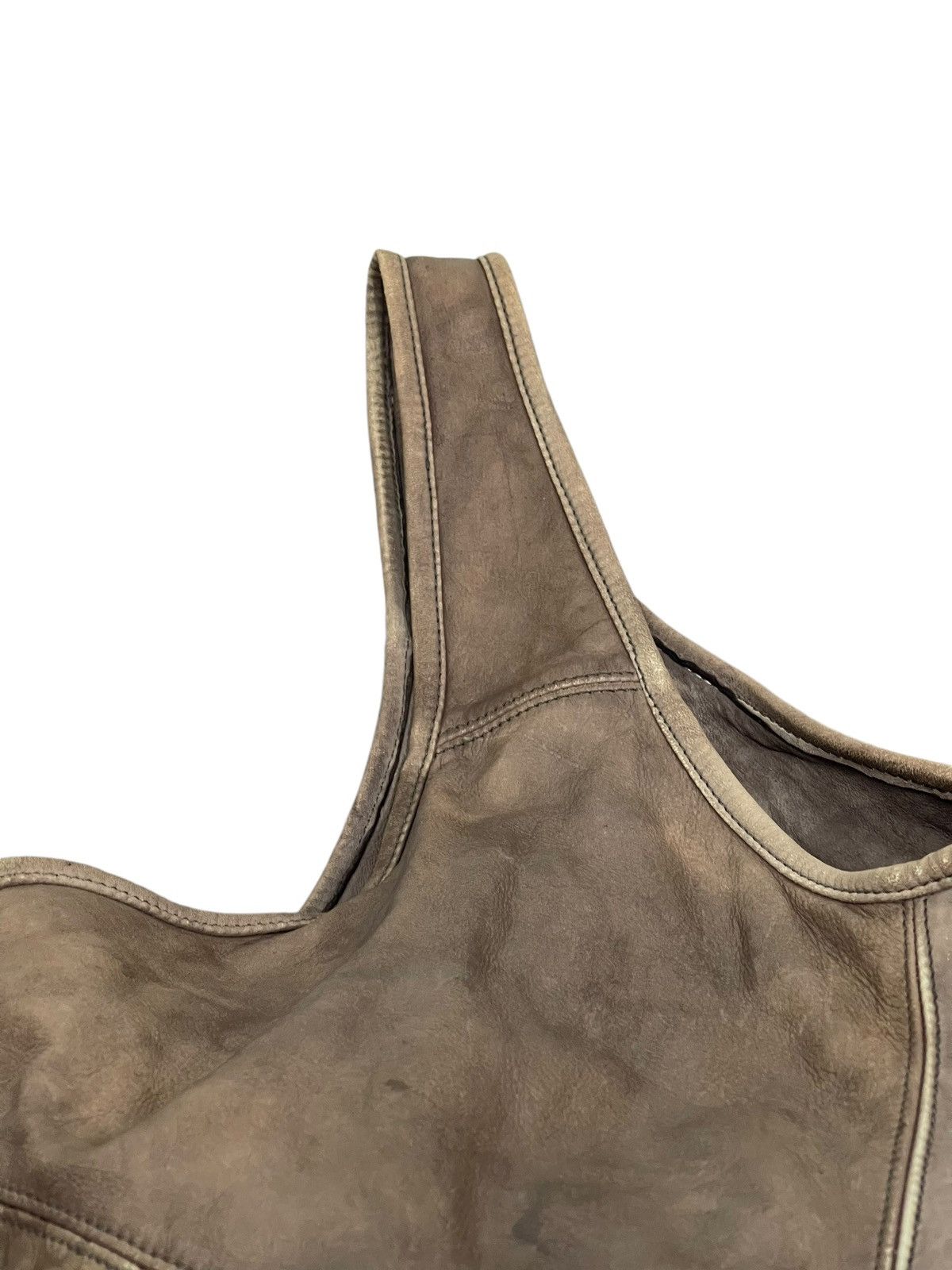 Genuine Leather Full Leather Vive La Difference Italy Tote Shoulder Bag 1🟩0 Size ONE SIZE - 10 Thumbnail