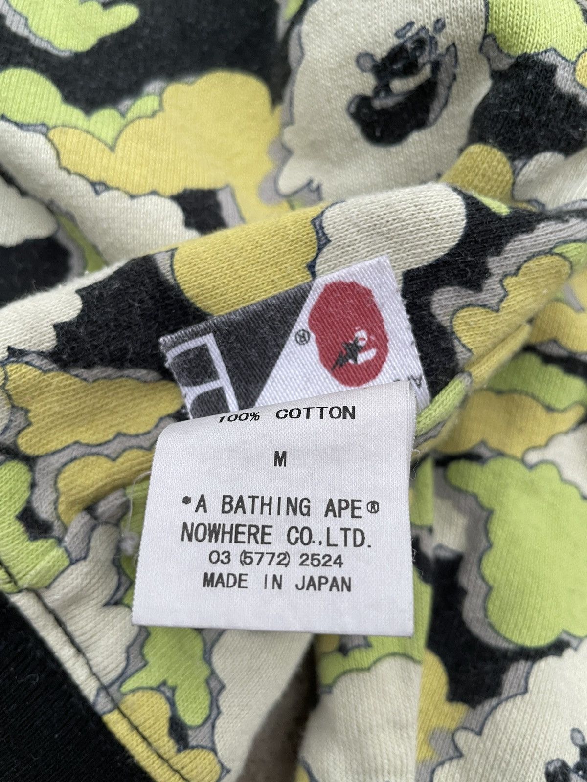 Bape × Kaws bape x kaws reversible cloud camo crewneck Size US M / EU 48-50 / 2 - 7 Thumbnail