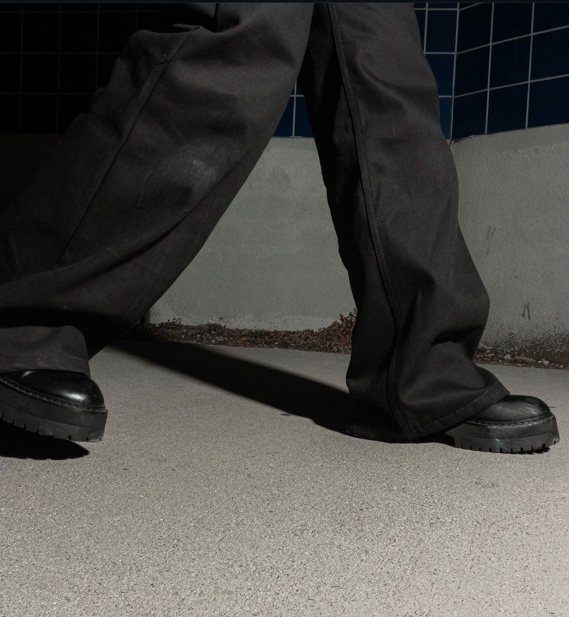 Somar × Staatsballett × Unsound Rags Nicholasaguas Raw Wide Leg Jovo Jeans v2 Size US 33 - 8 Thumbnail