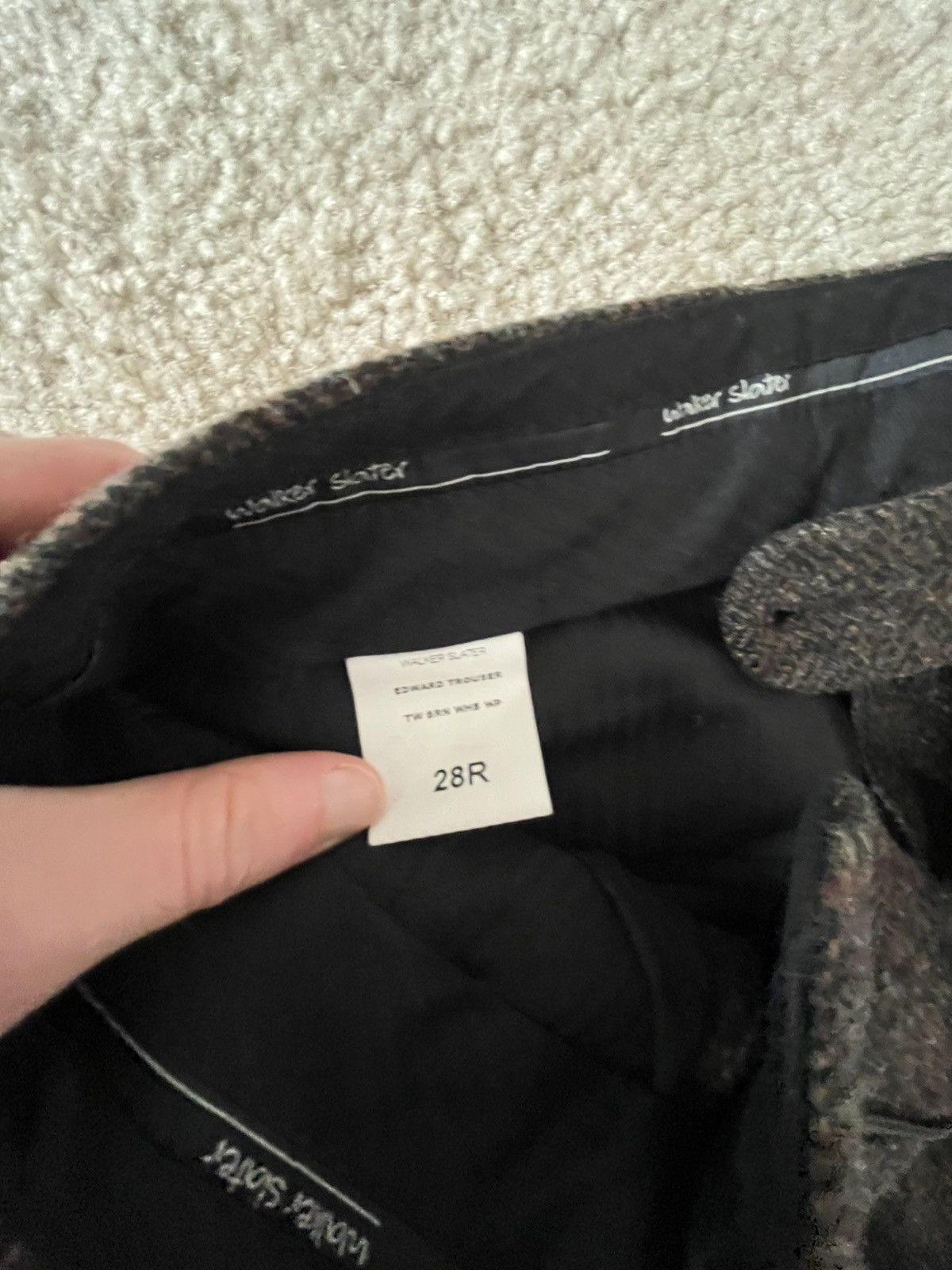 Vintage Walker Slater Tweed Trousers Size US 28 / EU 44 - 3 Thumbnail