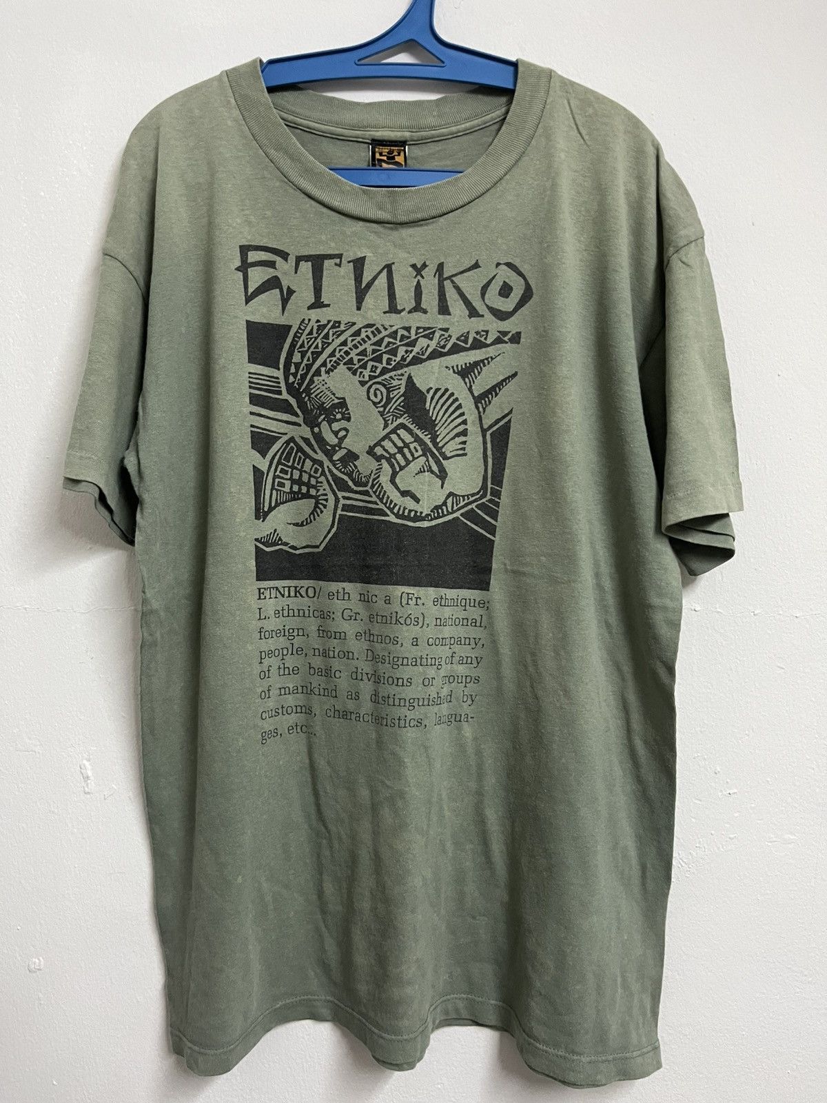 Etnies 💥ETNIKO TRIBAL WEAR SINGLE STITCHED SUNFADED T SHIRTS Size US L / EU 52-54 / 3 - 1 Thumbnail
