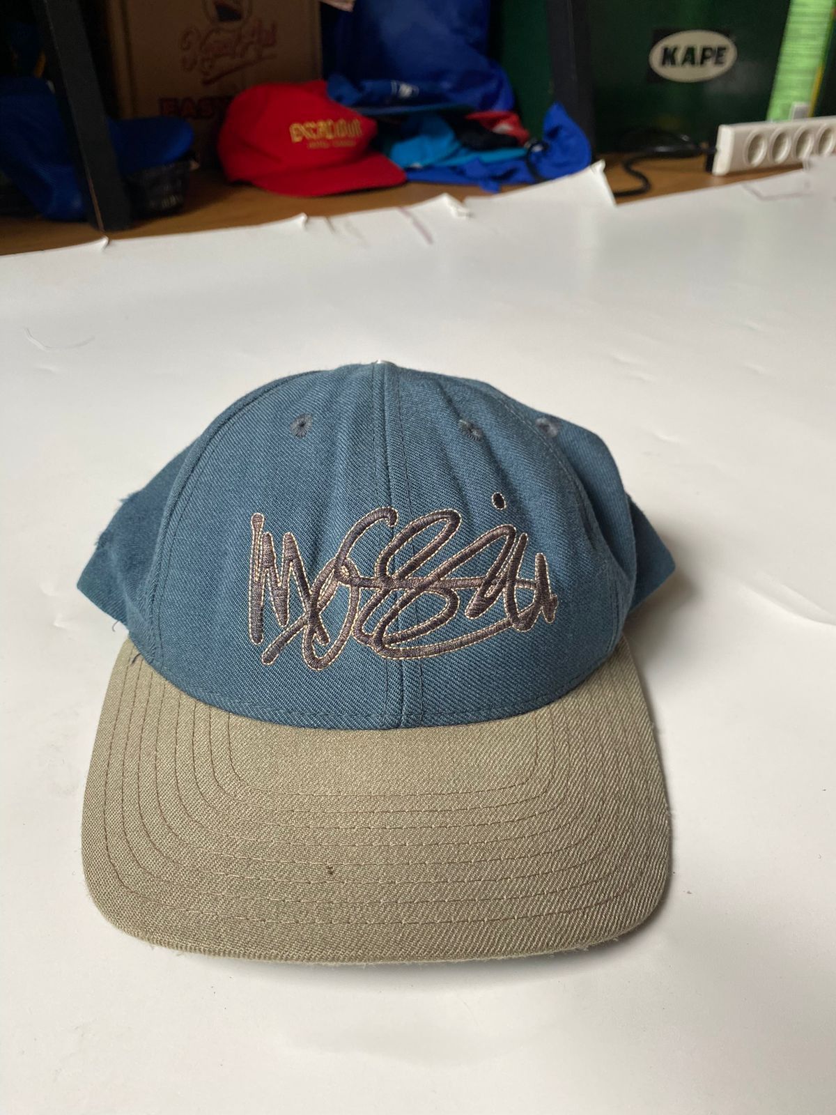 Mossimo Vintage 90's Mossimo Skateboard Hat Two Tone Size ONE SIZE - 7 Thumbnail