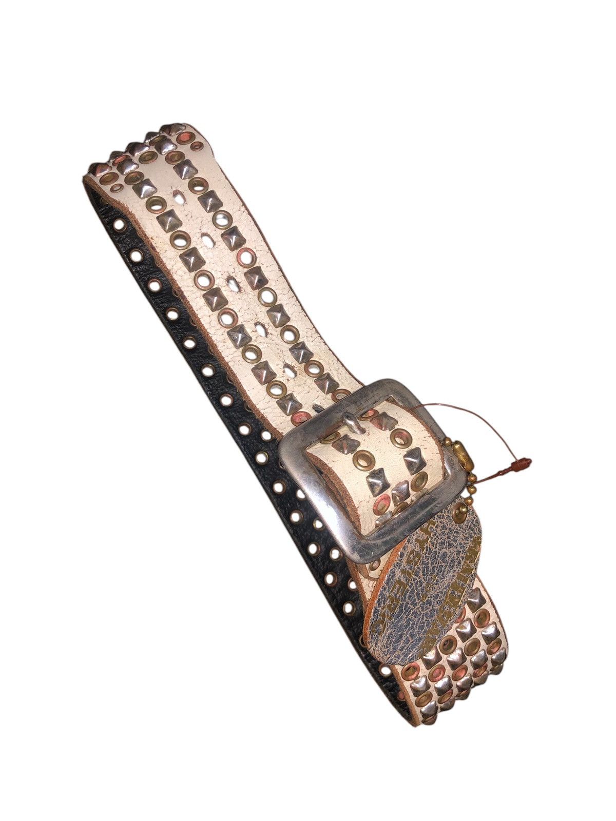 Hysteric Glamour × Vintage Hysteric Glamour x Balthazar Leather Belt Size ONE SIZE - 4 Thumbnail