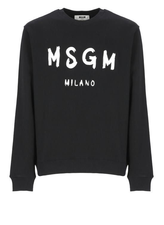 MSGM Men Hoodies 2000MM513 30000099 Black