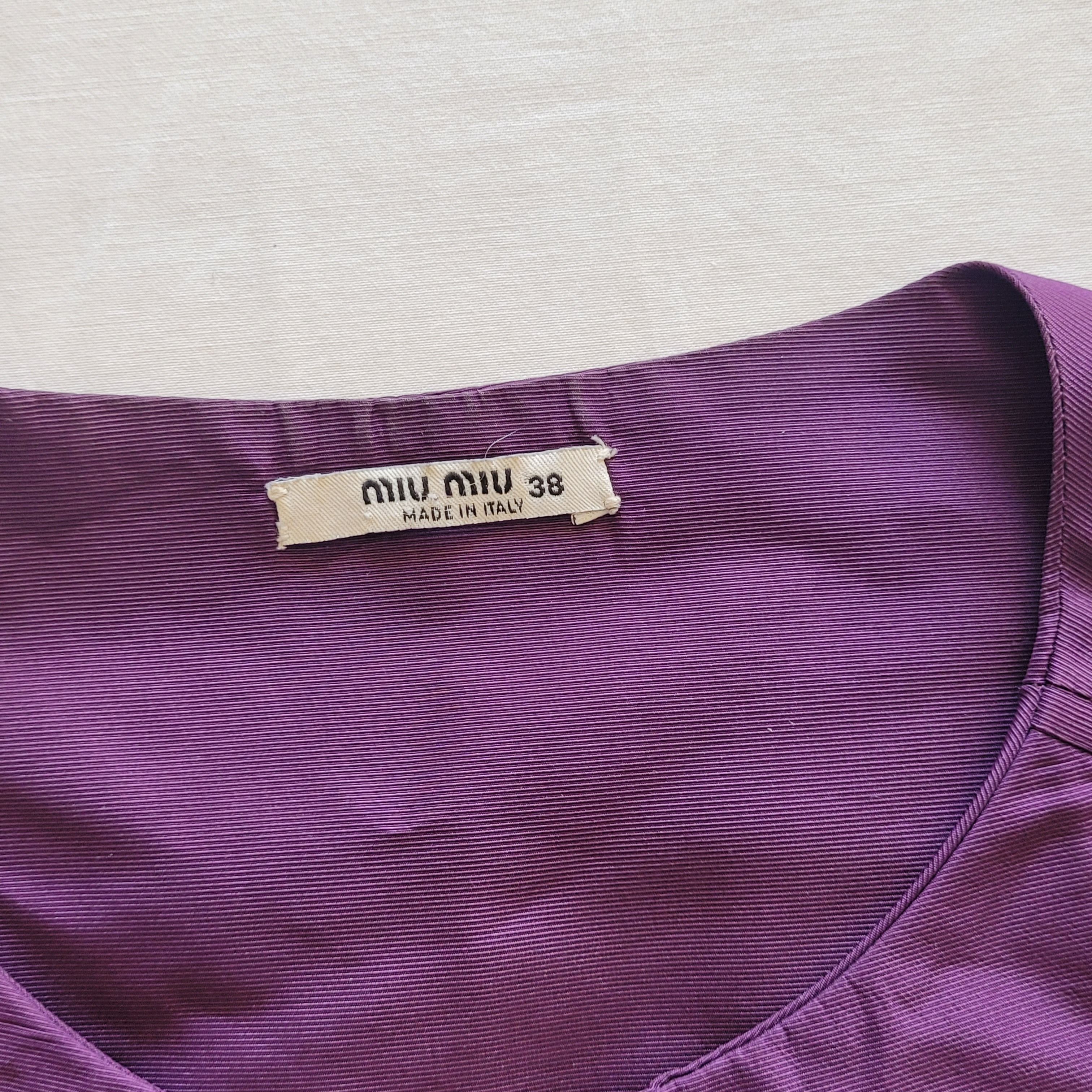 Miu Miu MiuMiu 2000s baby-collar trench Size XS / US 0-2 / IT 36-38 - 2 Thumbnail