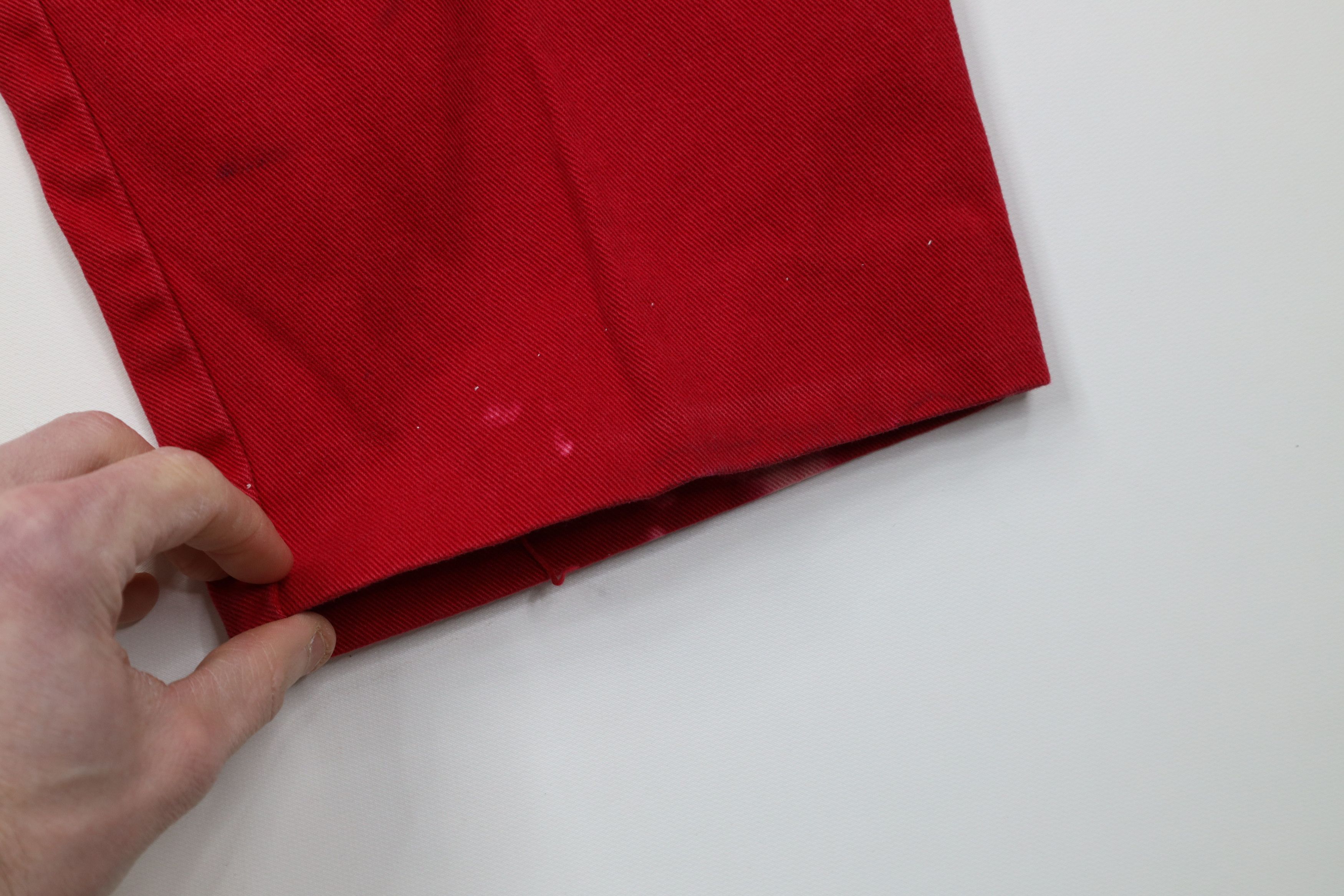 Vintage Vintage 90s Streetwear Baggy Wide Leg Skateboard Jeans Red Size US 36 / EU 52 - 6 Thumbnail