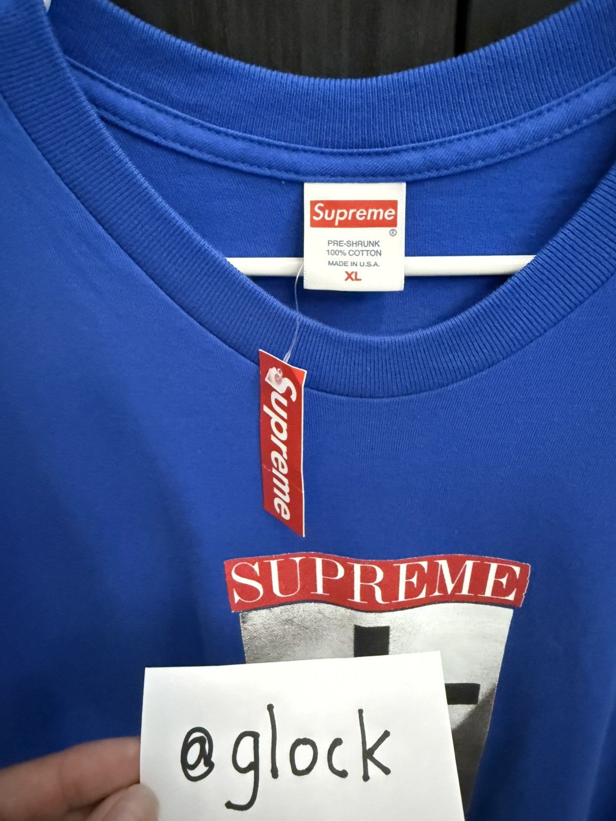 Supreme Supreme Loved By The Children Tee SS20 Blue Size XL Size US XL / EU 56 / 4 - 7 Thumbnail