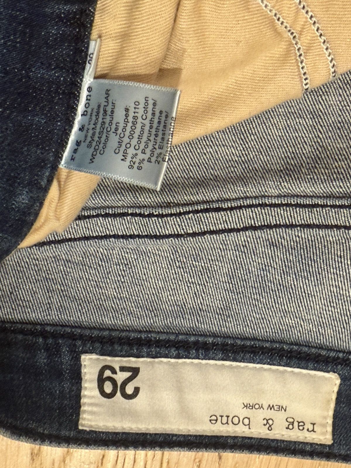 Rag & Bone Rag + Bone Sophie Ultra Wide Jeans in Blue Size US 31 - 5 Thumbnail