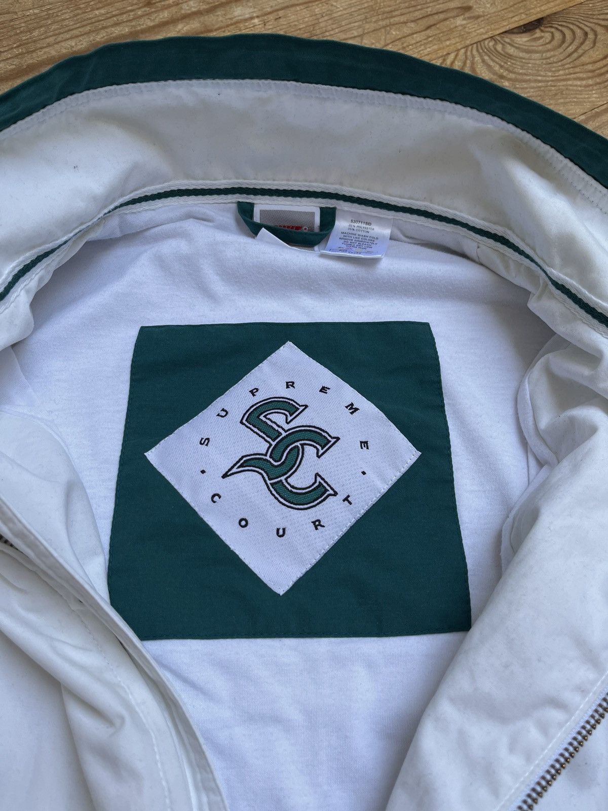 Nike × Vintage Nike Supreme Court Tennis vintage jacket Size US L / EU 52-54 / 3 - 7 Thumbnail