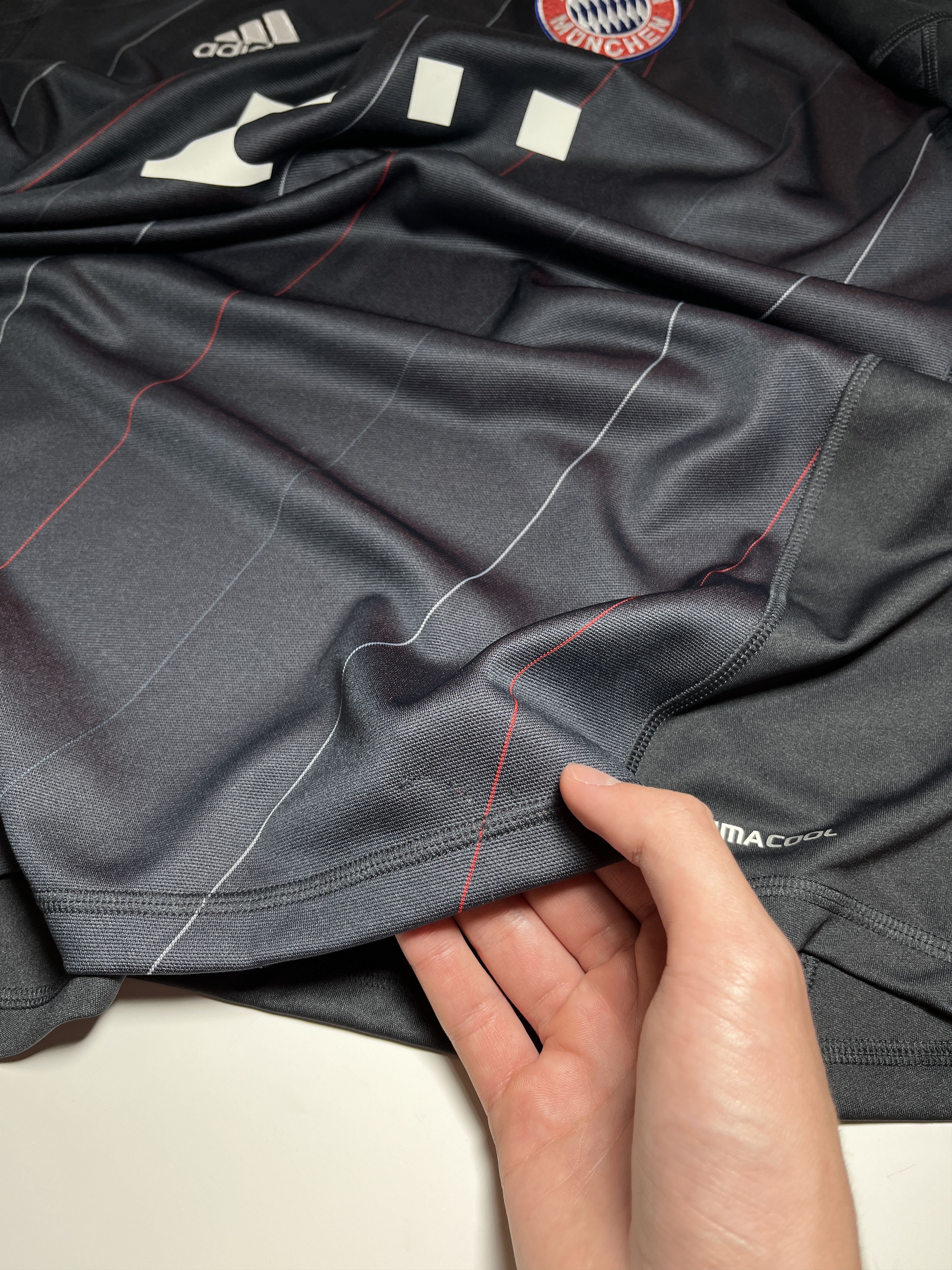 Adidas Bayern Munich 10-11 3rd Match Issue Champions League Jersey Size US L / EU 52-54 / 3 - 15 Thumbnail