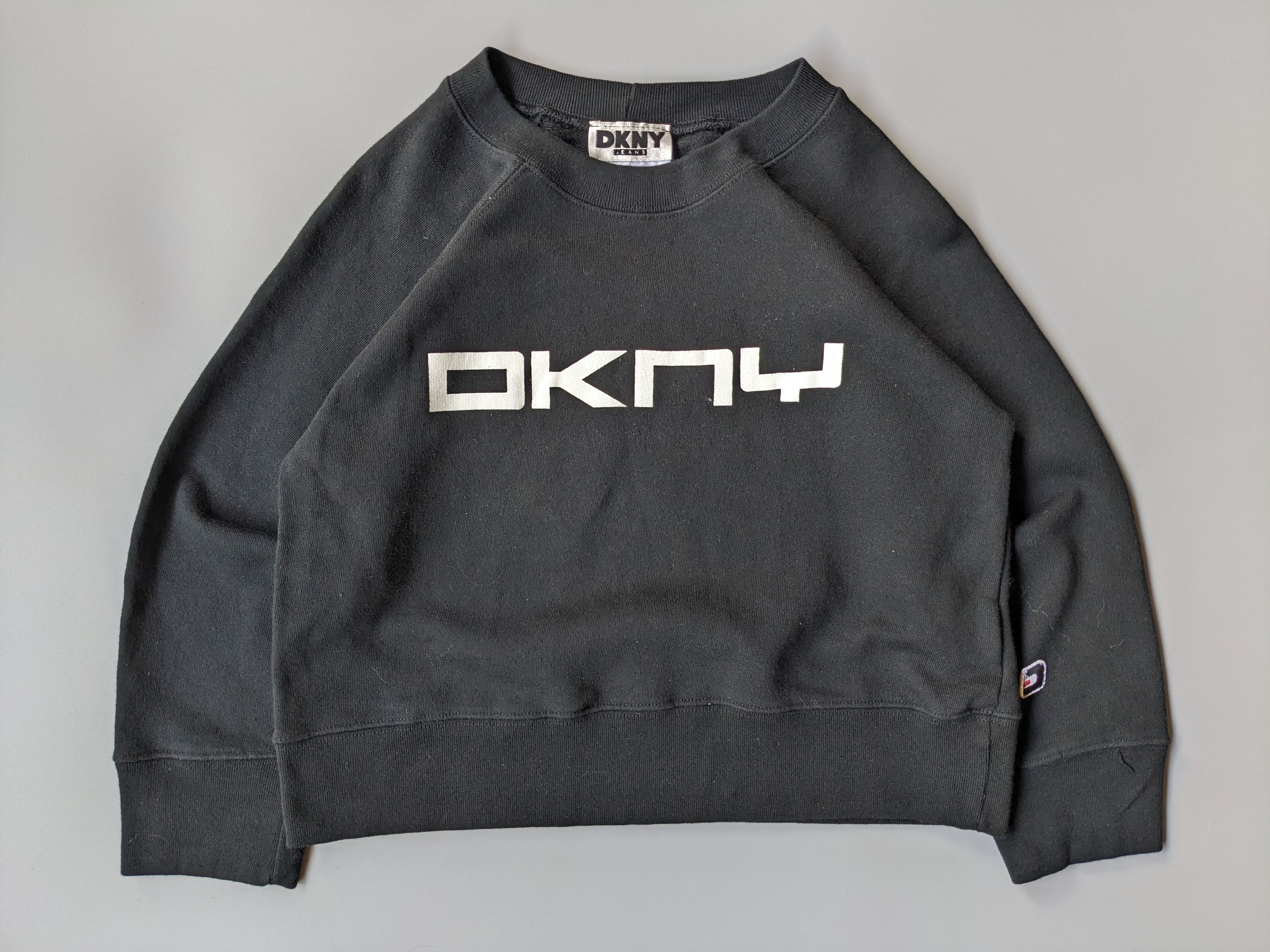 DKNY DKNY crop baggy sweatshirt Size S / US 4 / IT 40 - 1 Thumbnail
