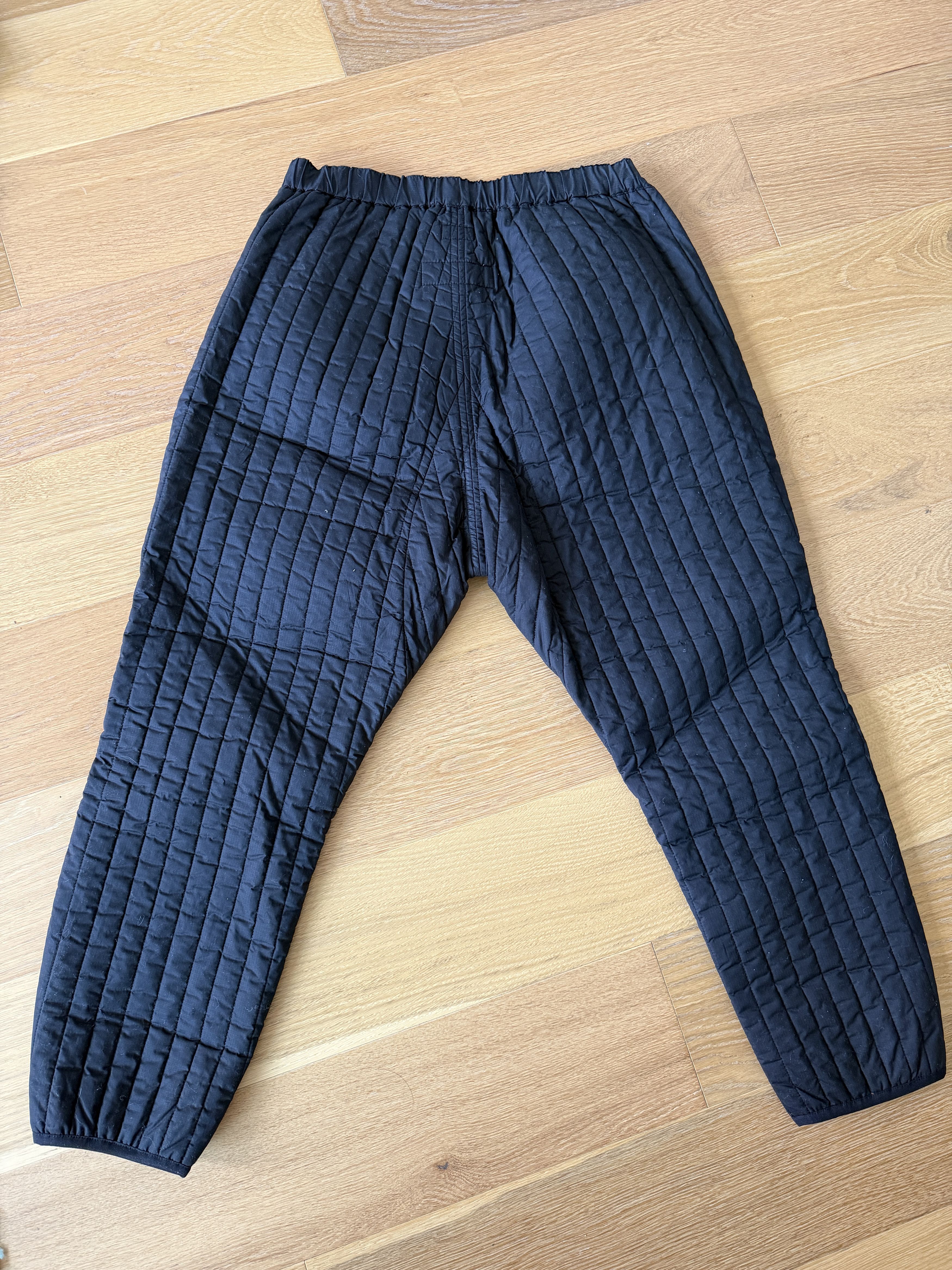 Other Black Sign Oiled Quilting Athletic Pants Size US 34 / EU 50 - 6 Thumbnail