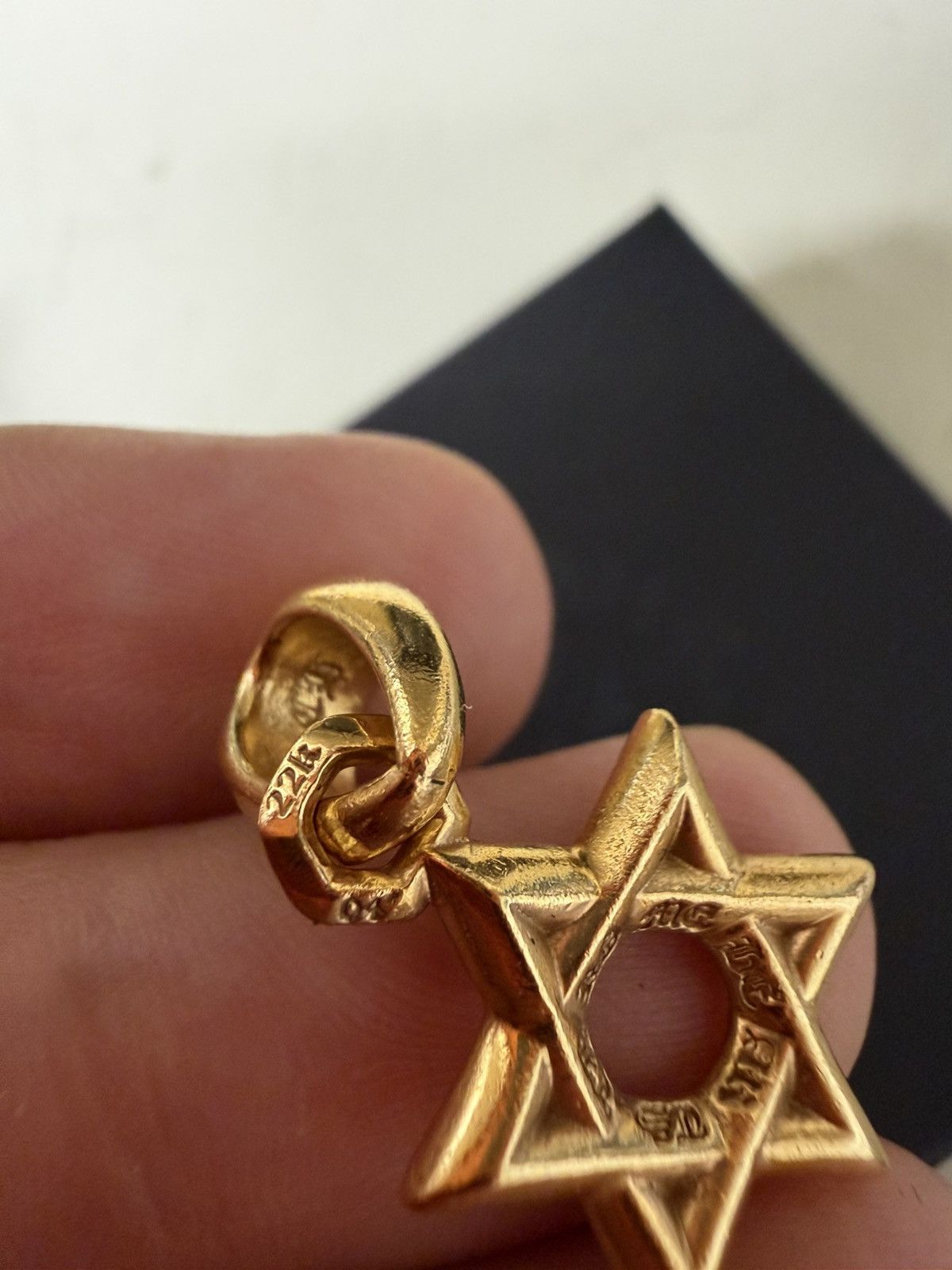 Chrome Hearts Star of David 22k Gold charm Size ONE SIZE - 12 Thumbnail