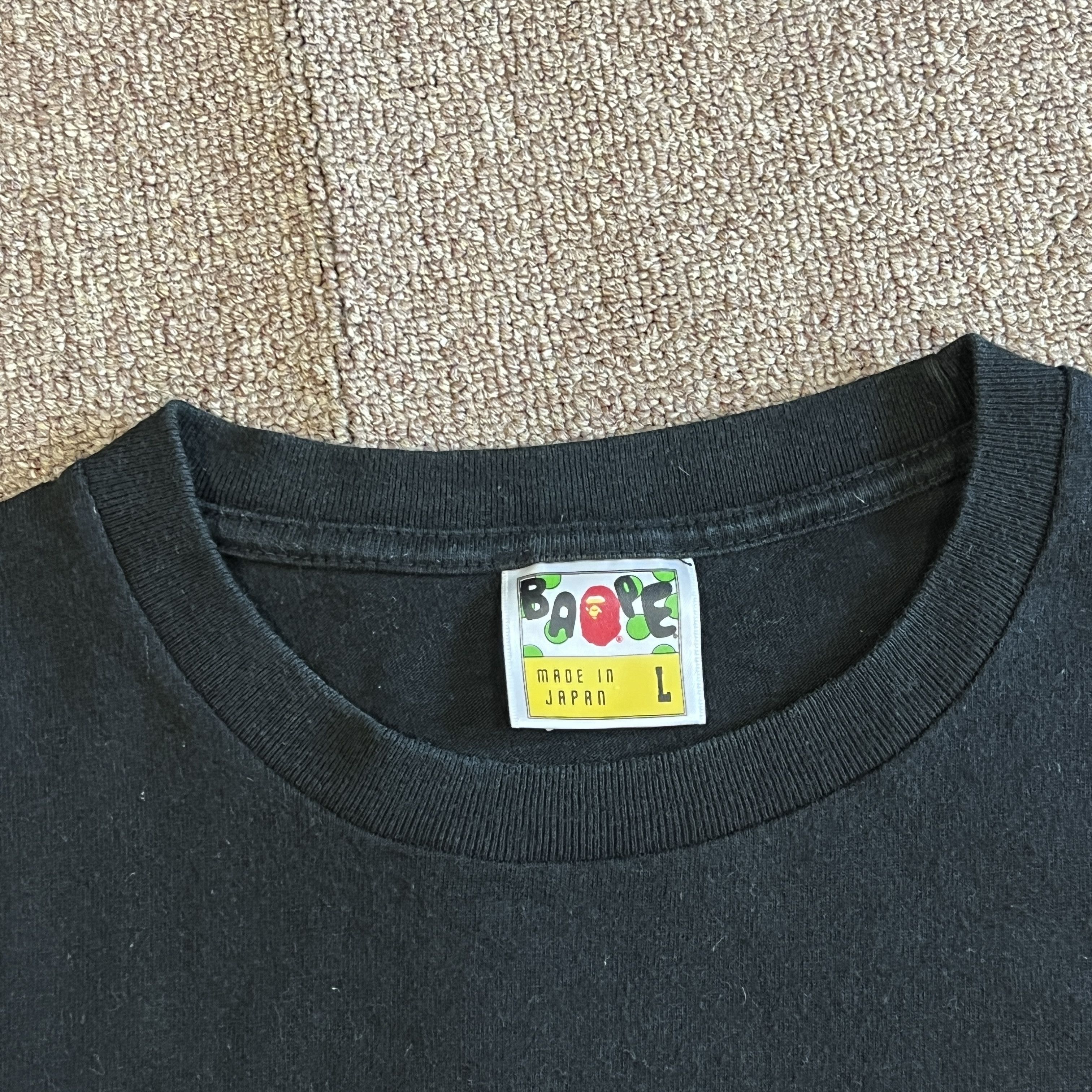 Bape 2008 Baby Milo Eating Sushi Tee - Great Condition Size US L / EU 52-54 / 3 - 3 Thumbnail