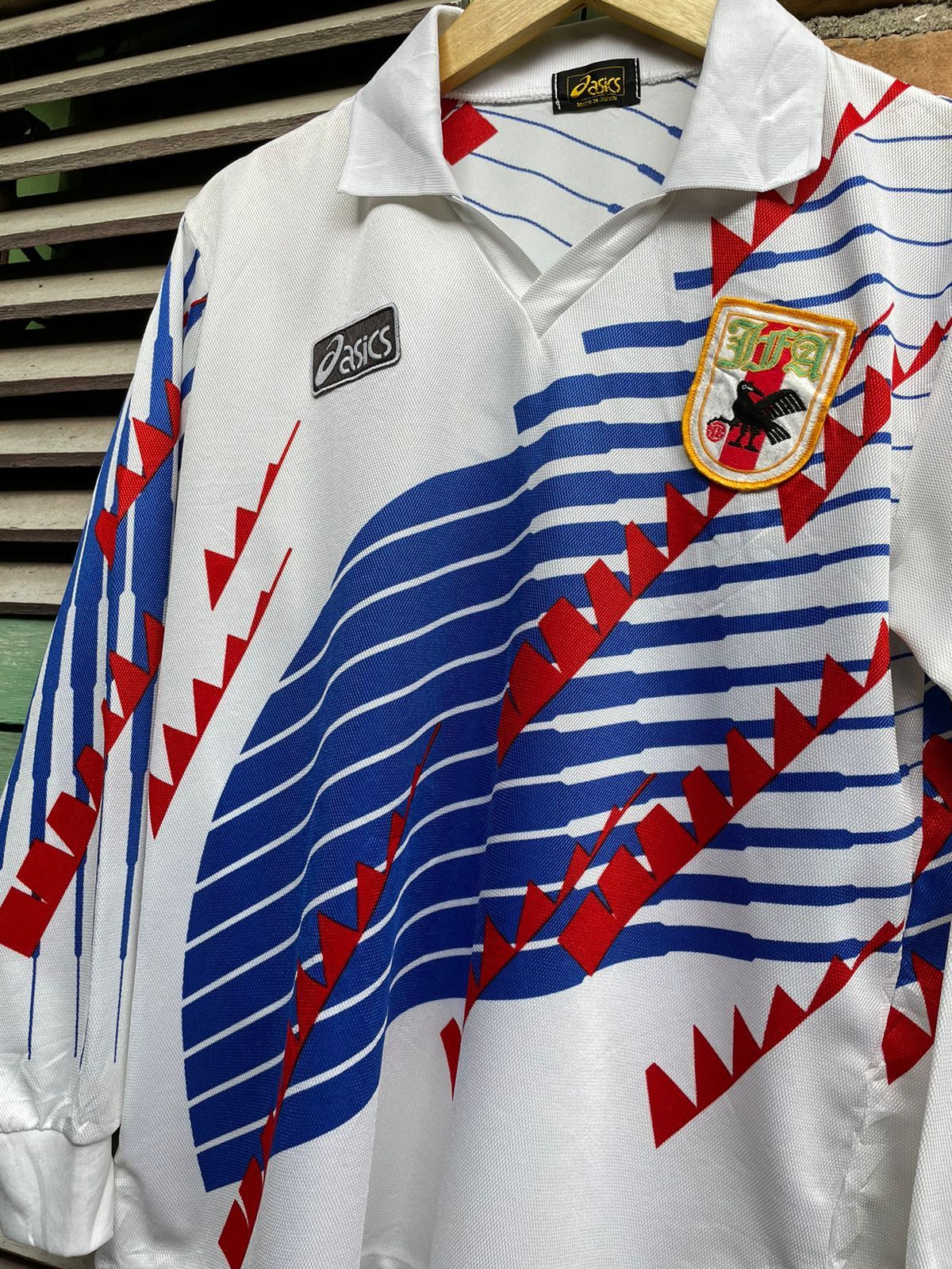 Asics × Soccer Jersey 1994 Japan away Asics long sleeve