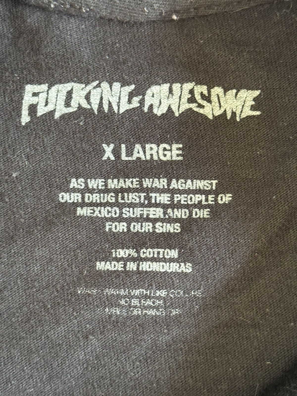Fucking Awesome F*cking awesome tee Society II tee Size US XL / EU 56 / 4 - 4 Thumbnail