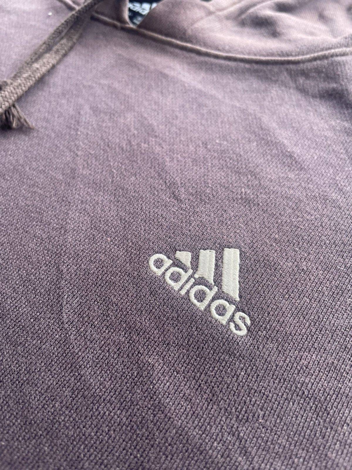 Adidas Vintage Adidas Faded Hoodie Size US L / EU 52-54 / 3 - 12 Thumbnail