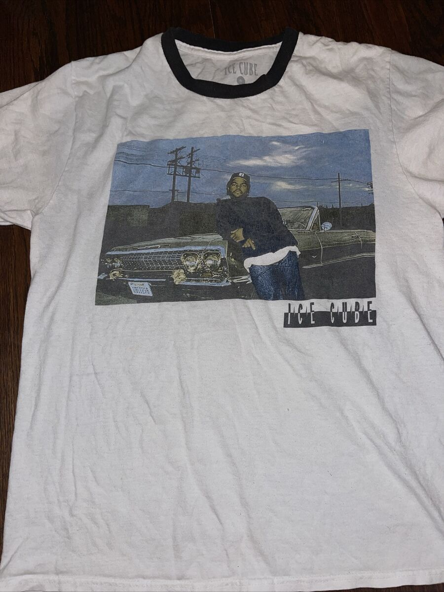 Vintage Ice Cube Doughboy Boyz N The Hood Graphic Tee Black Ringer Size US M / EU 48-50 / 2 - 2 Thumbnail