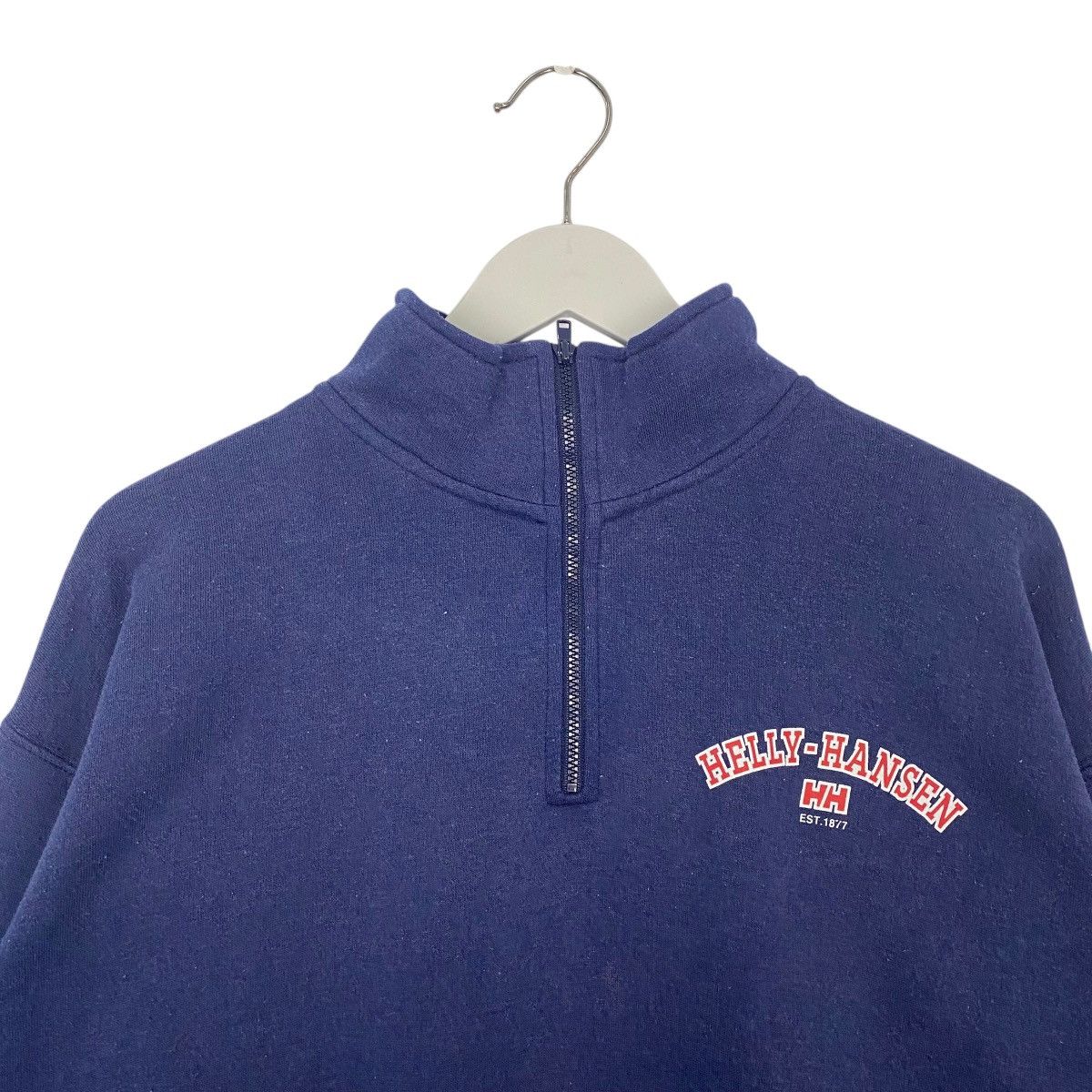 Vintage Vintage Helly Hansen Printed Crewneck Sweatshirt Blue Size L Size US L / EU 52-54 / 3 - 4 Thumbnail