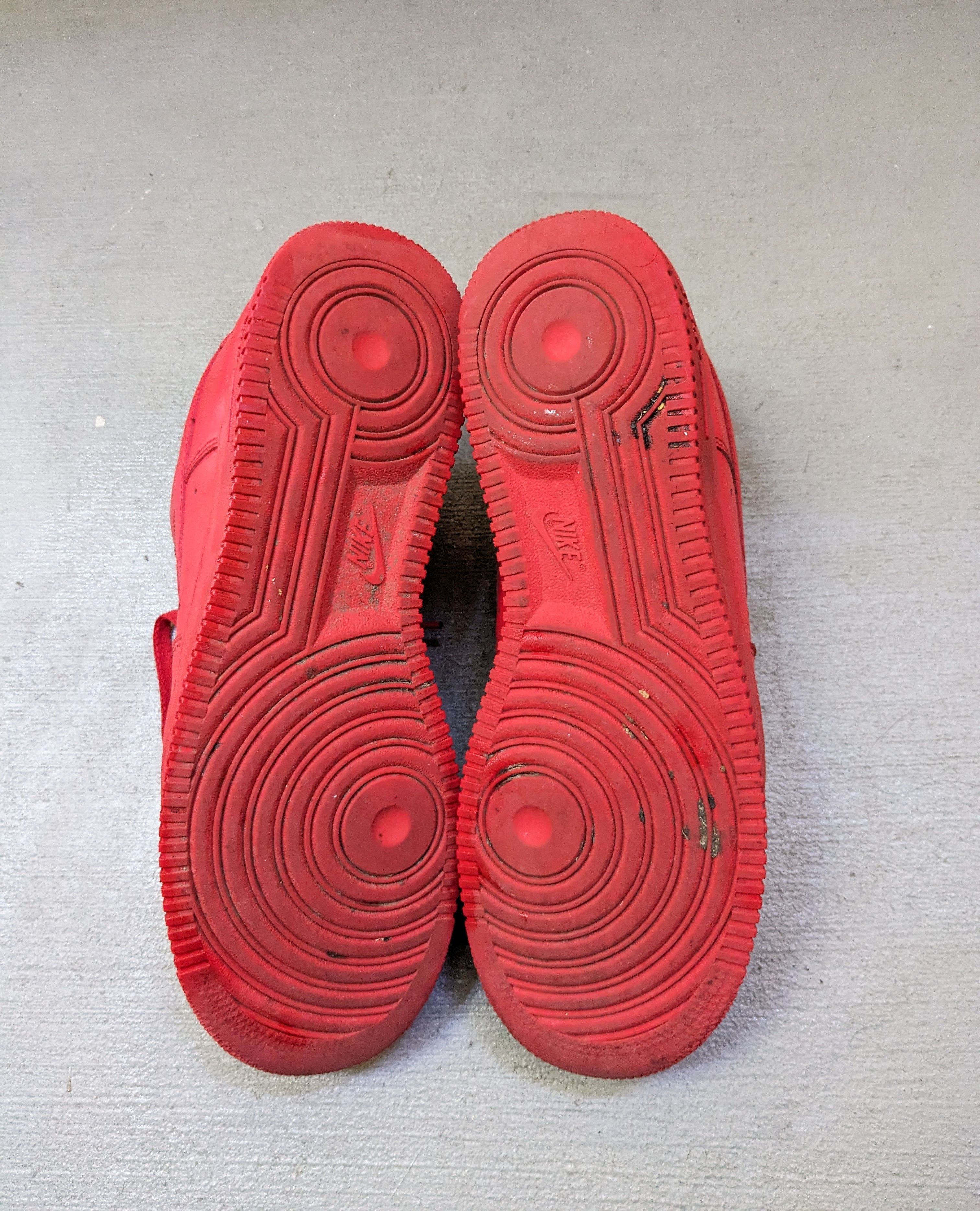 Nike Nike Air Force 1 '07 LV8 Low Triple Red 10.5 CW6999-600 Size US 10.5 / EU 43-44 - 13 Thumbnail
