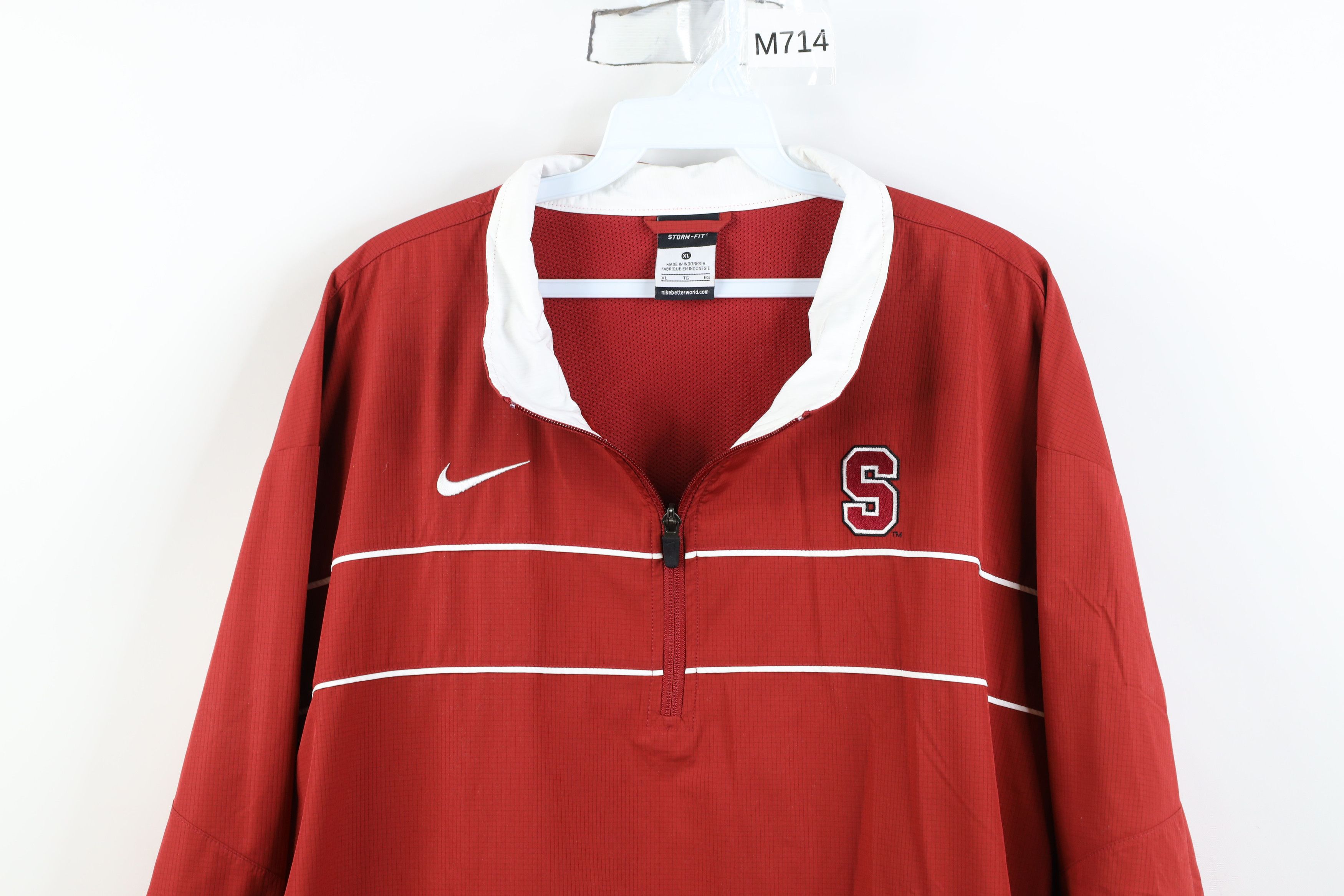 Nike Nike Storm Fit Stanford University Football Half Zip Jacket Size US XL / EU 56 / 4 - 2 Thumbnail
