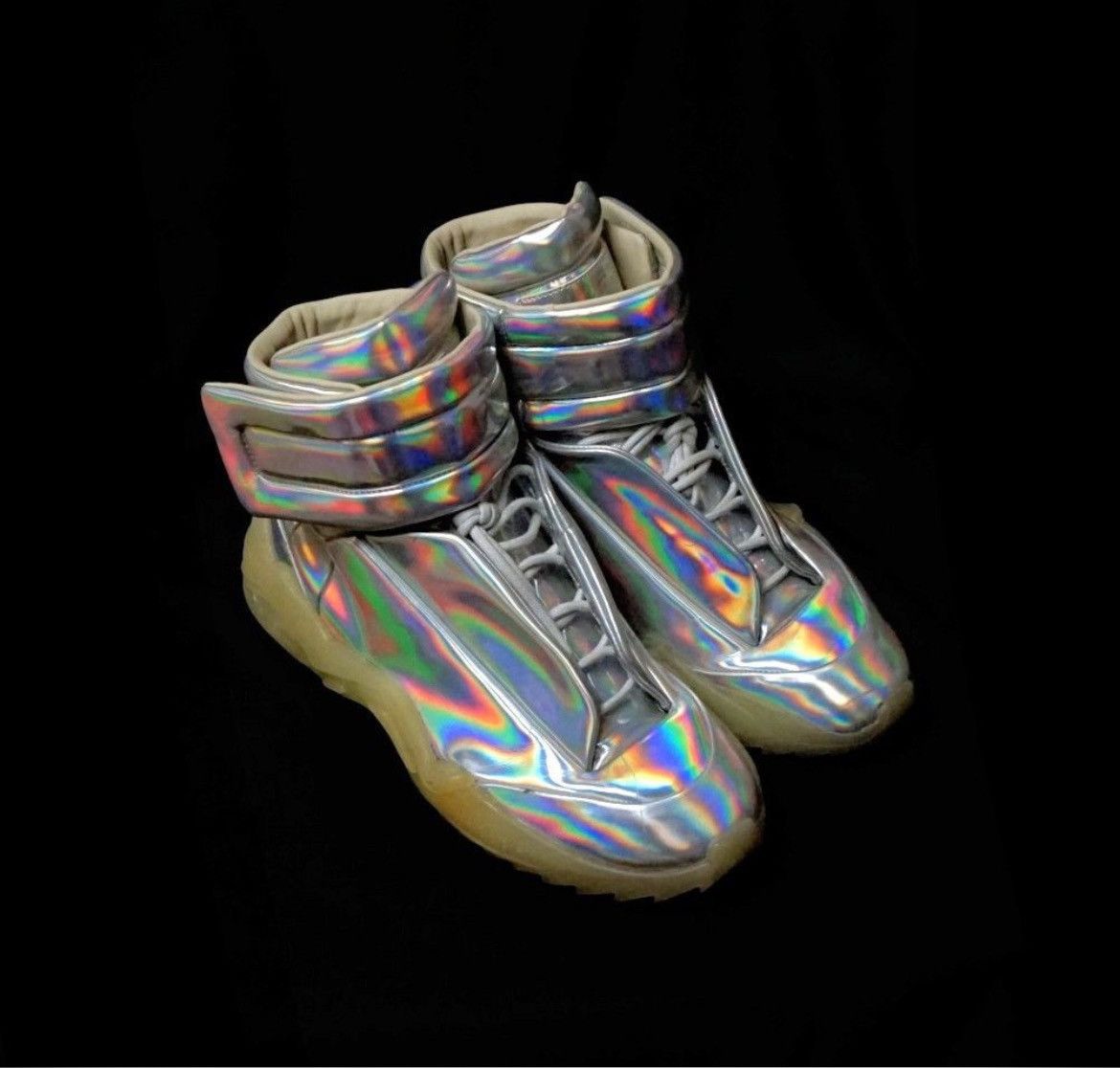 Maison Margiela Maison Margiela Future II Hightop MM22 Laminate EcoLeather Size US 11 / EU 44 - 1 Thumbnail