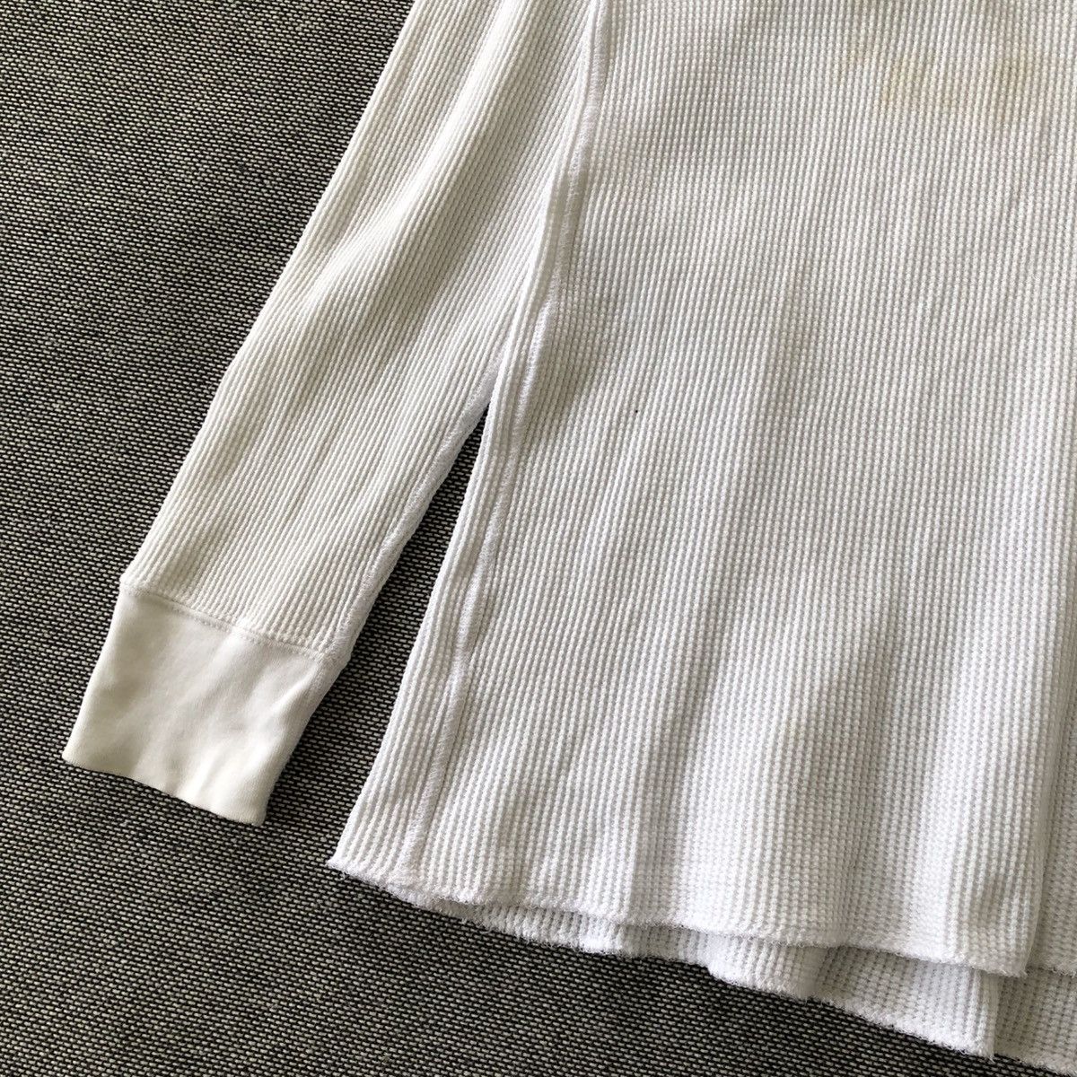 Number (N)ine NUMBER (N)INE Plain Waffle Longsleeve Shirt Size US S / EU 44-46 / 1 - 3 Thumbnail