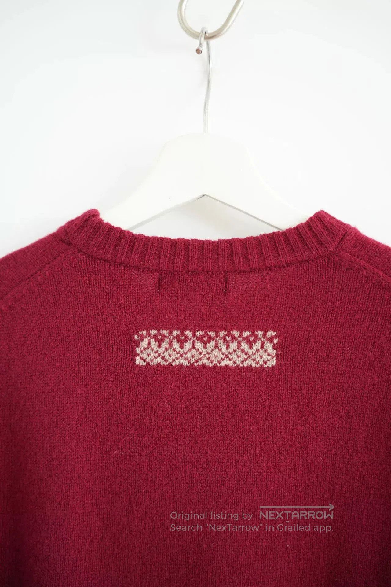 Yohji Yamamoto yohji yamamoto burgundy ethnic style sweater. Size US M / EU 48-50 / 2 - 5 Thumbnail