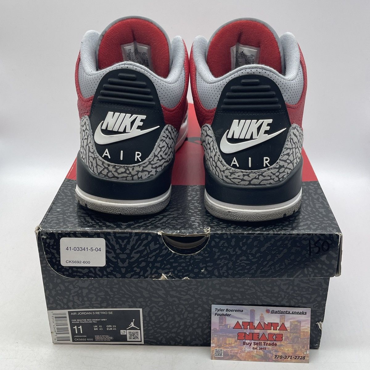 Jordan Brand Air Jordan 3 unite Size US 11 / EU 44 - 3 Thumbnail
