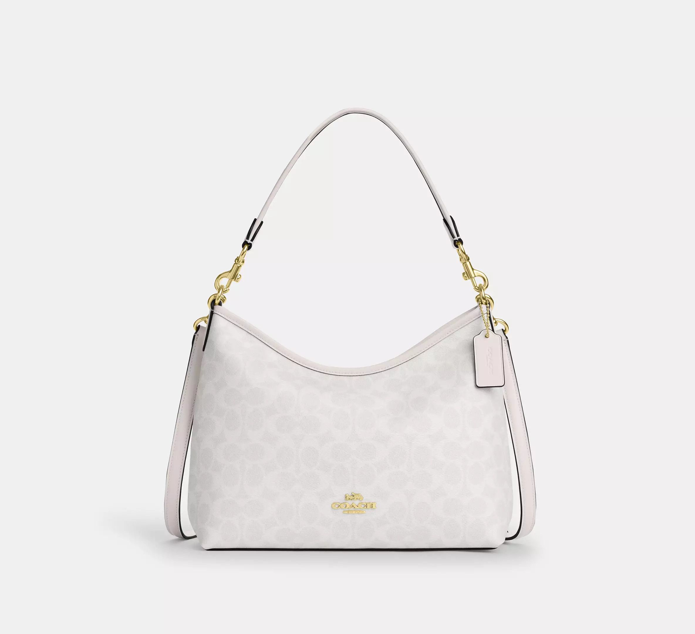 Coach Laurel Shoulder Bag In Signature Canvas CV975 Size ONE SIZE - 7 Thumbnail