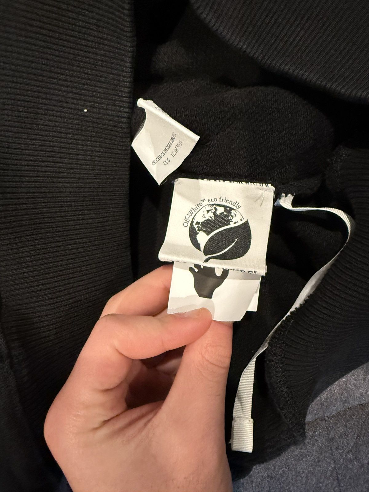 Off-White Off-white script crewneck Size US M / EU 48-50 / 2 - 4 Thumbnail
