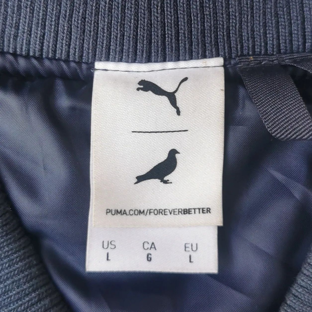 Puma × Staple Puma x Staple Varsity Jacket ‘New Navy’ Size US L / EU 52-54 / 3 - 5 Thumbnail