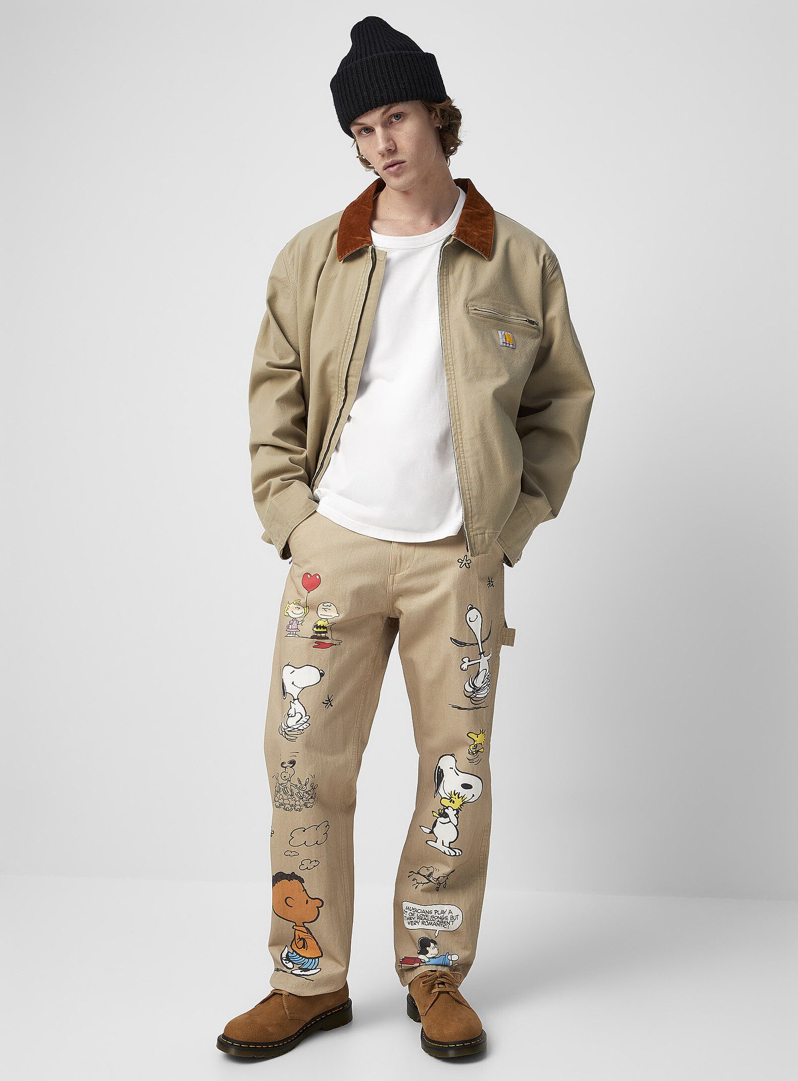 Market × Peanuts BNWT AW24 MARKET x PEANUTS CANVAS PANTS 28 Size US 28 / EU 44 - 11 Thumbnail