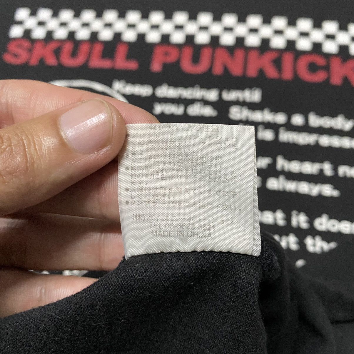 Vintage Vintage Skull Punkick Punk T Shirt Size US L / EU 52-54 / 3 - 9 Thumbnail