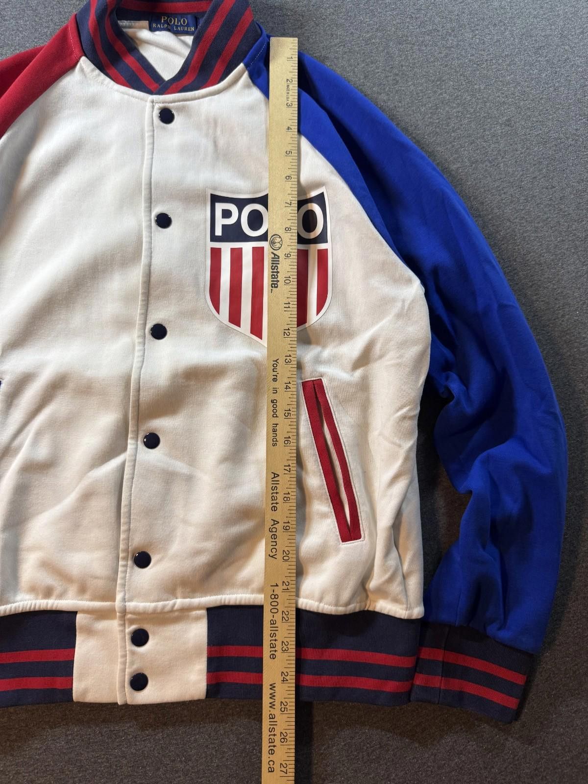 Polo Ralph Lauren Polo Ralph Lauren Shield Logo Red White Blue Jacket Size US M / EU 48-50 / 2 - 5 Thumbnail