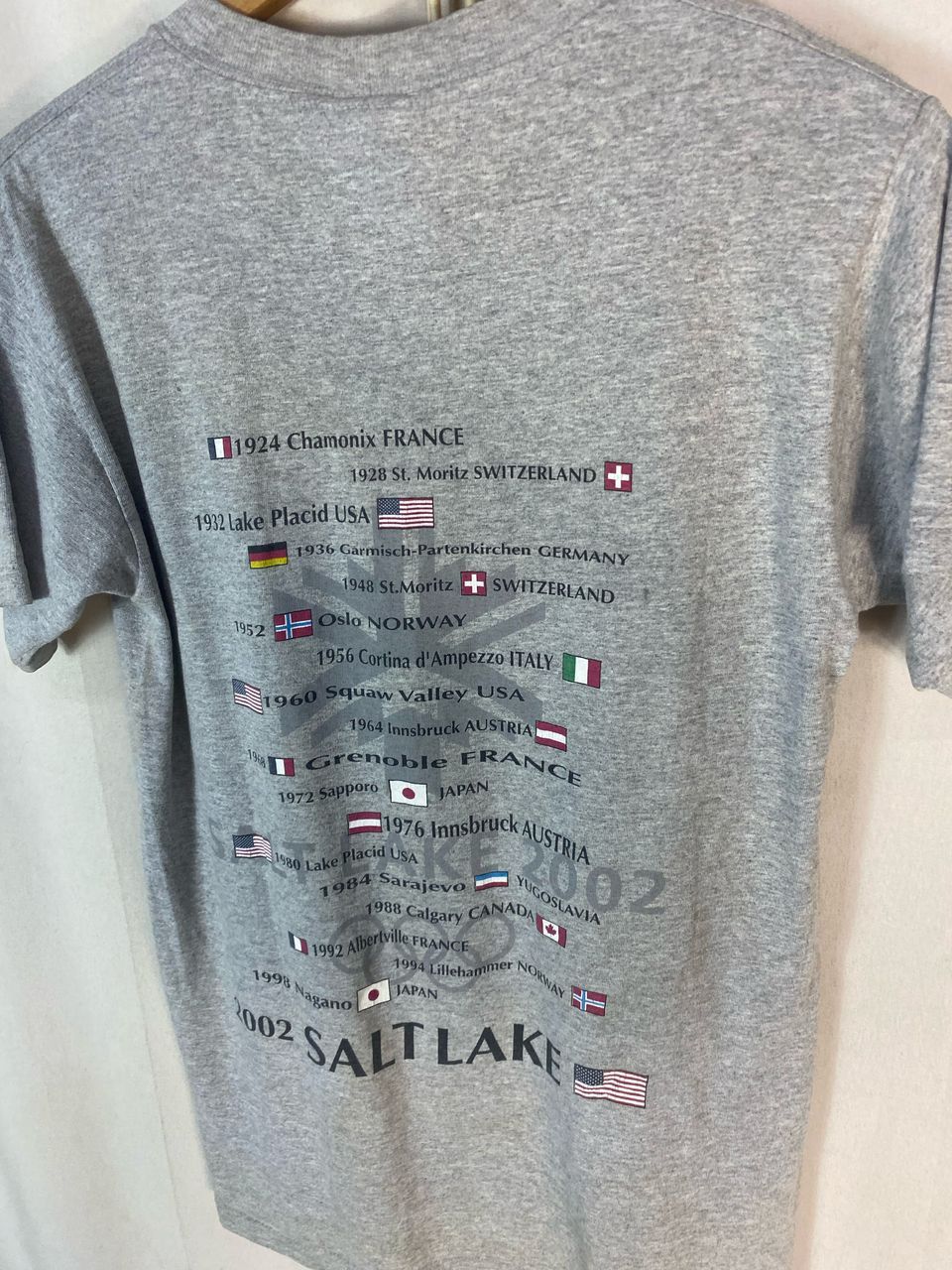 USA Olympics × Vintage Vintage Olympic winter game salt lake 2002 tshirt Size US S / EU 44-46 / 1 - 5 Thumbnail