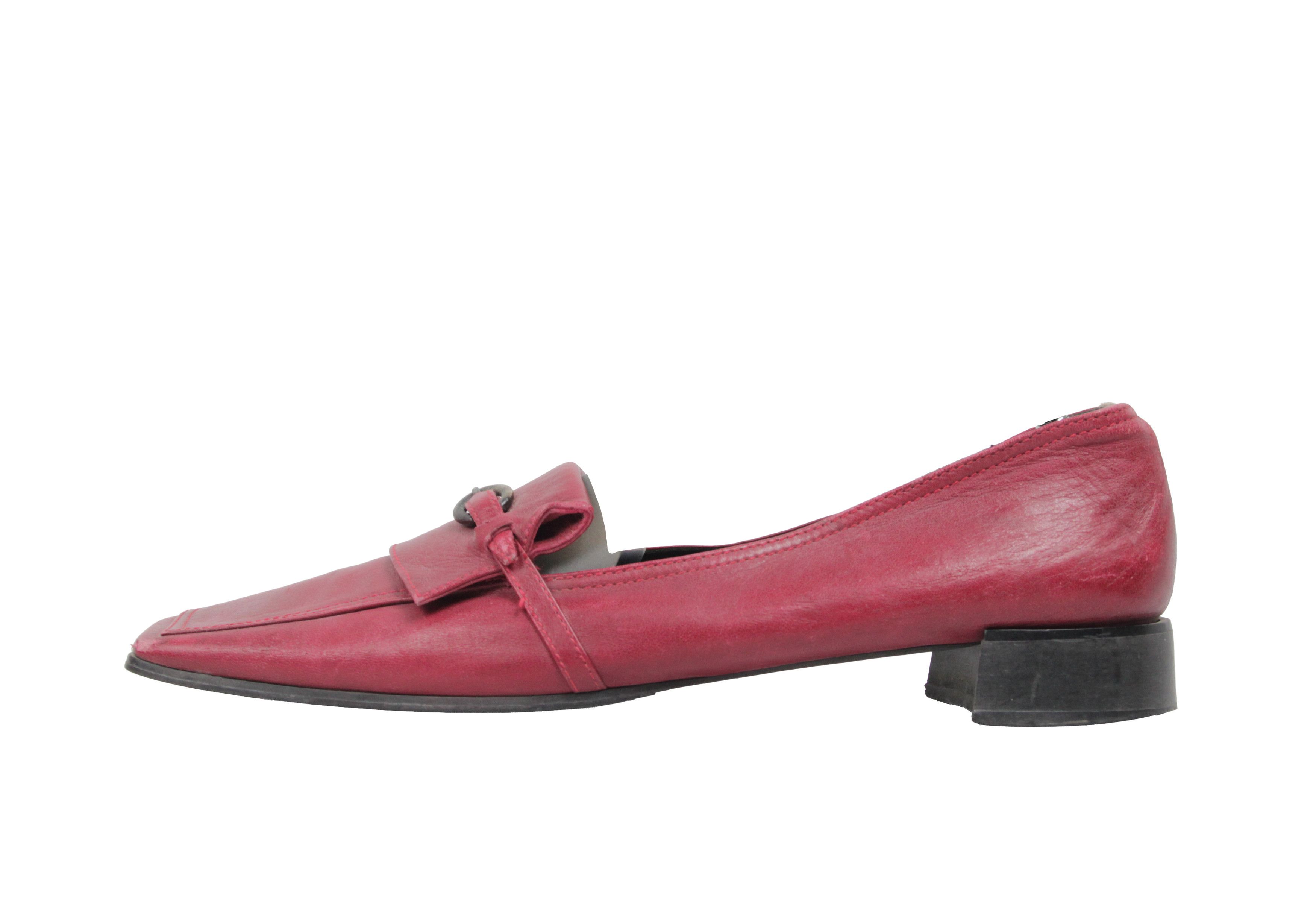 Japanese Brand Marco Morea 00S Y2K Square Toe Flats Vintage Size US 11 / IT 41 - 1 Thumbnail