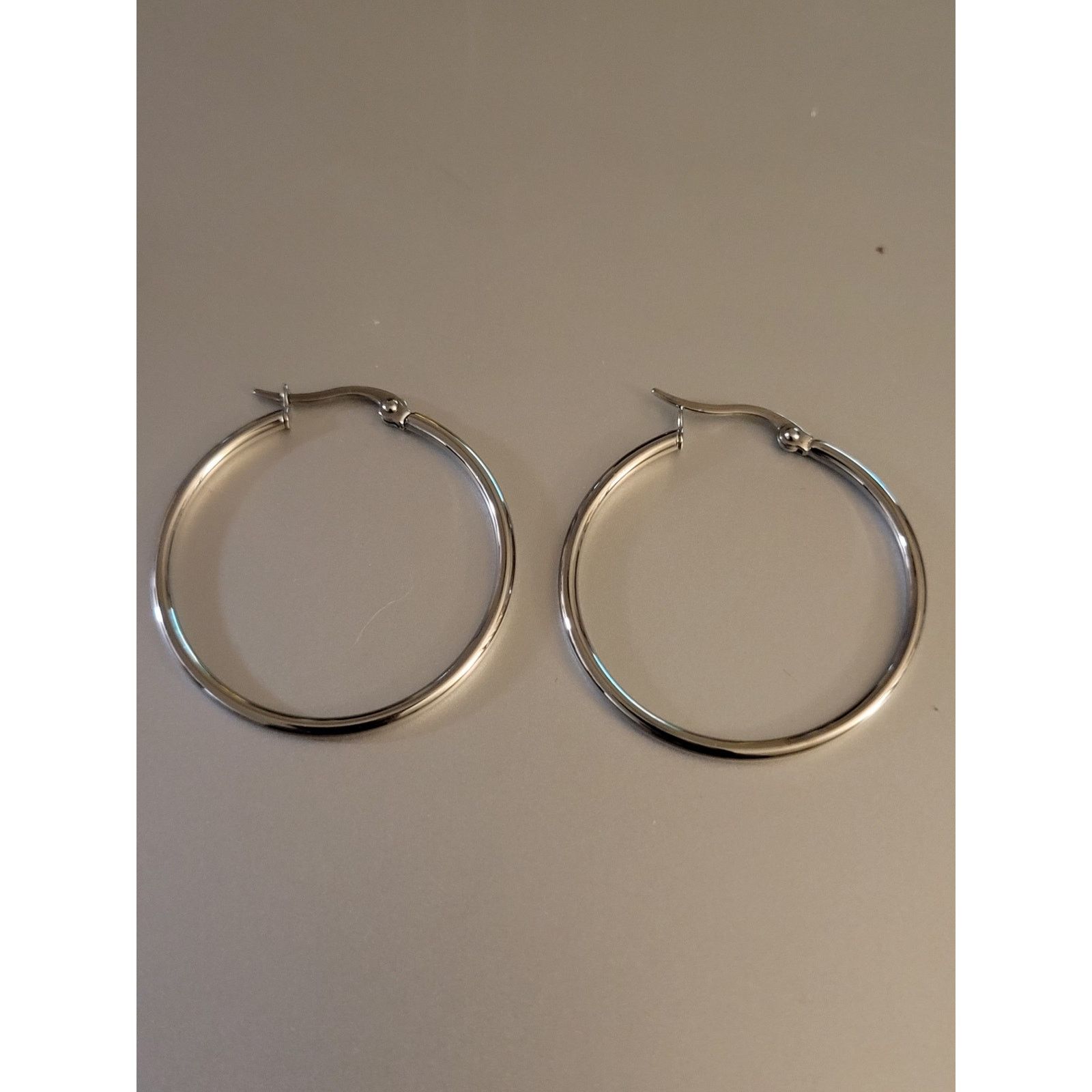 Other Stainless steel Hoop Earrings Size ONE SIZE - 2 Thumbnail