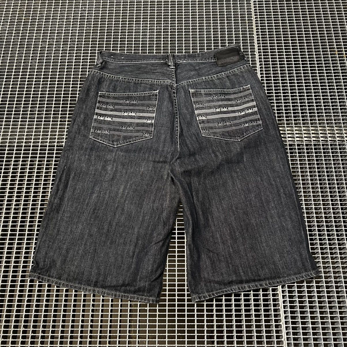 Ecko Unltd. Vintage Baggy Short Ecko Unltd. SK8 Streatwear Size US 34 / EU 50 - 2 Thumbnail