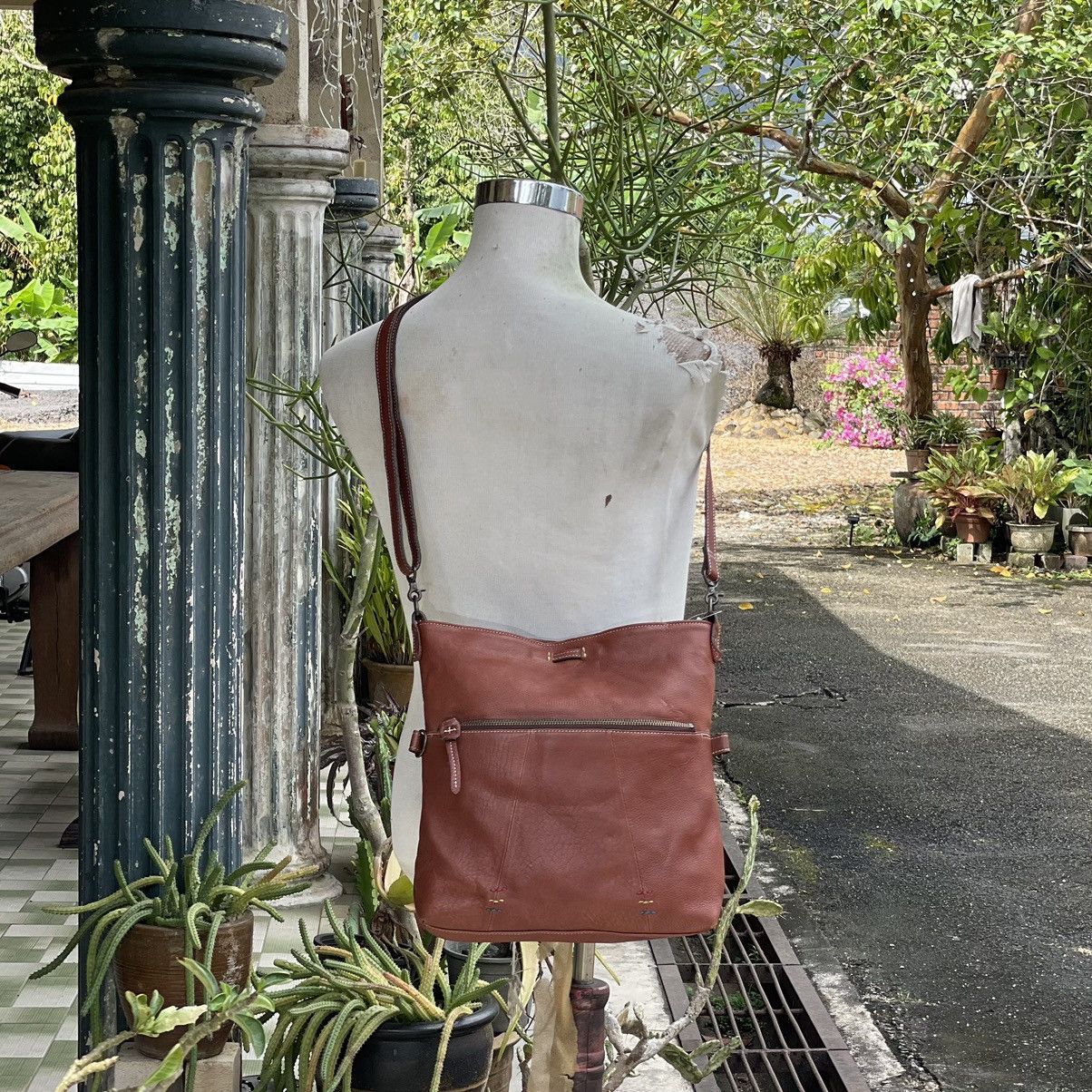 Genuine Leather × Leather Leather Crossbody Bag Size ONE SIZE - 1 Thumbnail