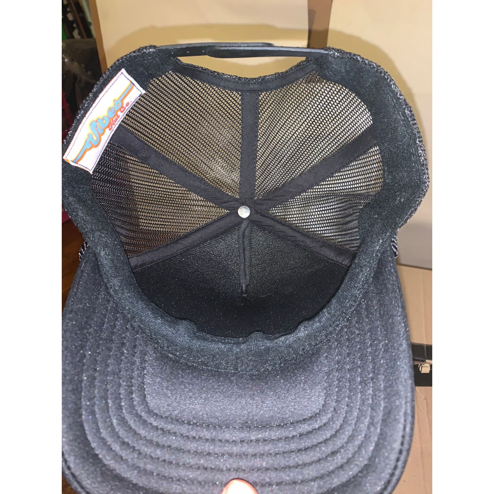 Other Champagne Breakfast of Champions Trucker Hat Black Snapback Size ONE SIZE - 5 Thumbnail