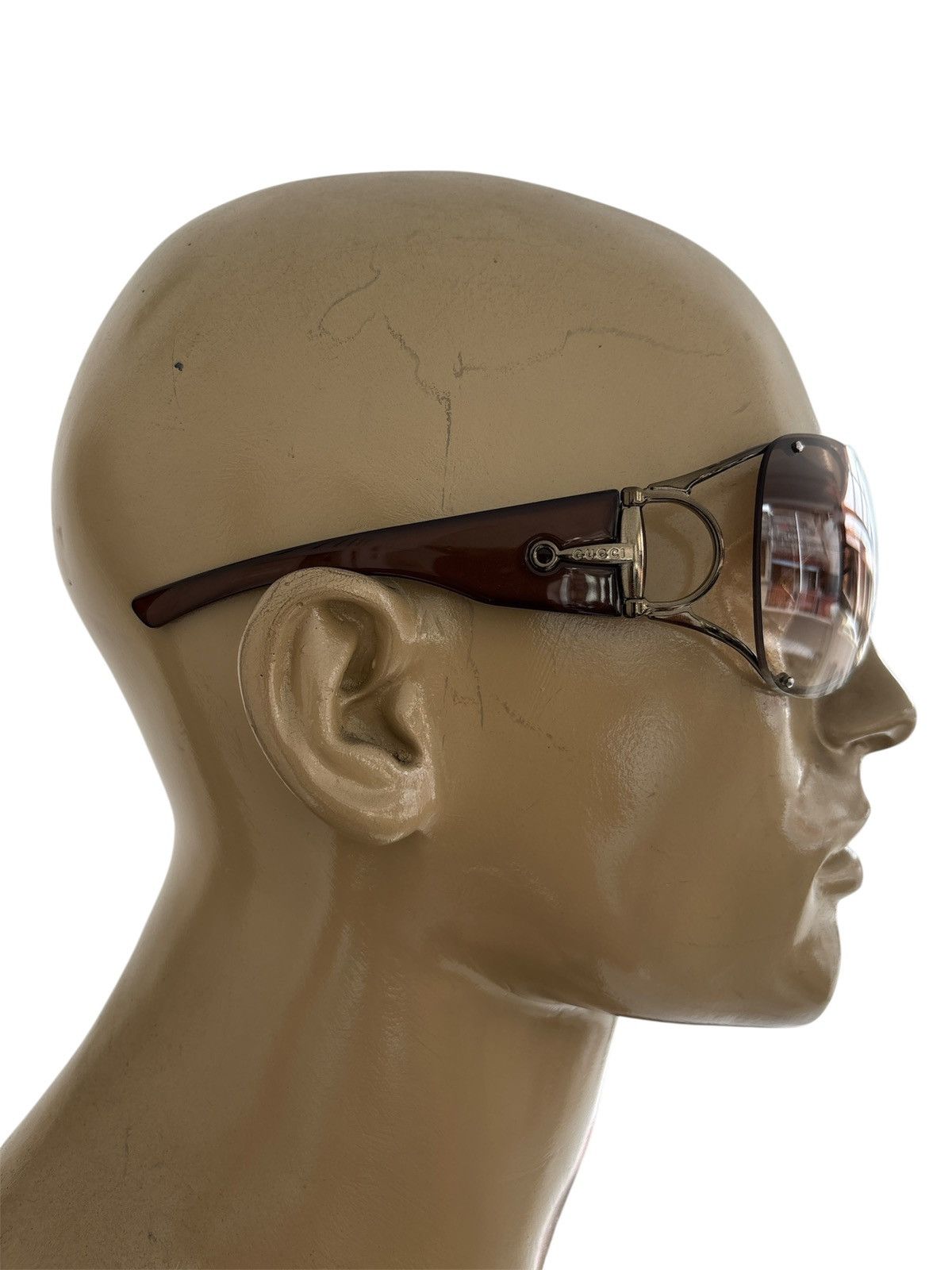 Gucci Y2K Tom Ford era Horsebit Sunglasses Size ONE SIZE - 5 Thumbnail