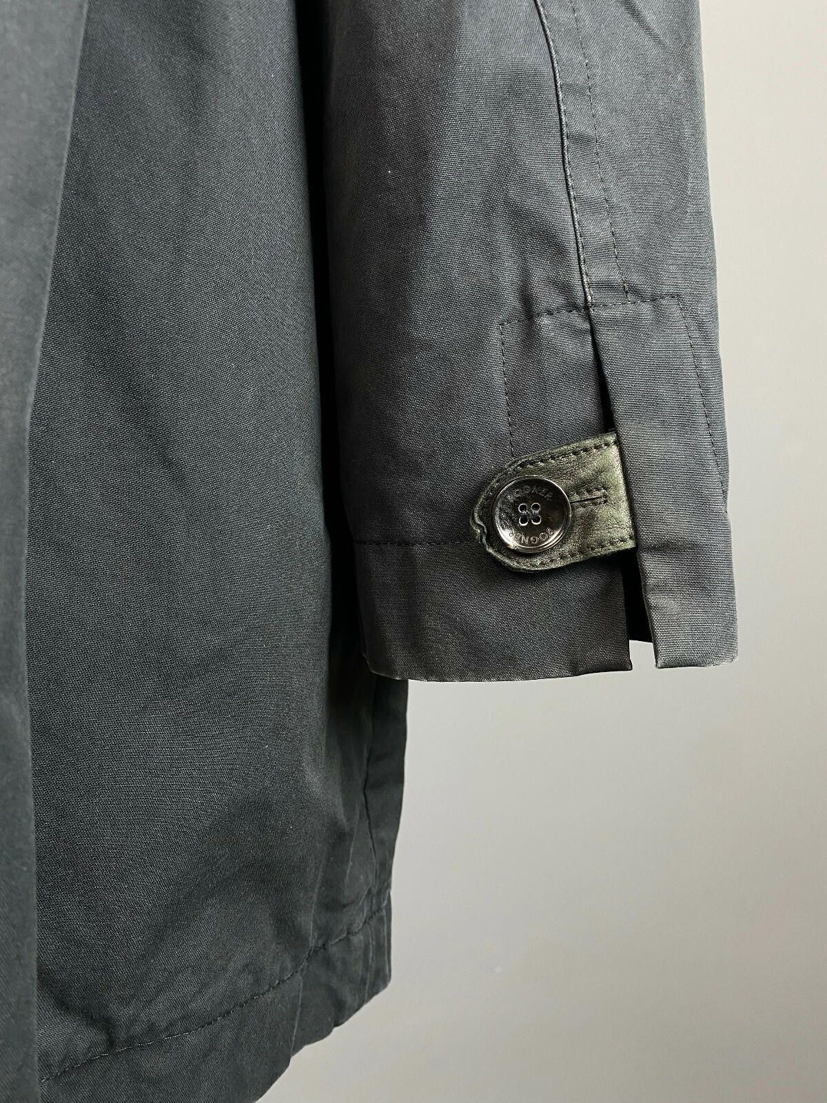 Bogner Ladies Bogner Black Cotton Trench Coat Jacket Size 14 Size XL / US 12-14 / IT 48-50 - 9 Thumbnail